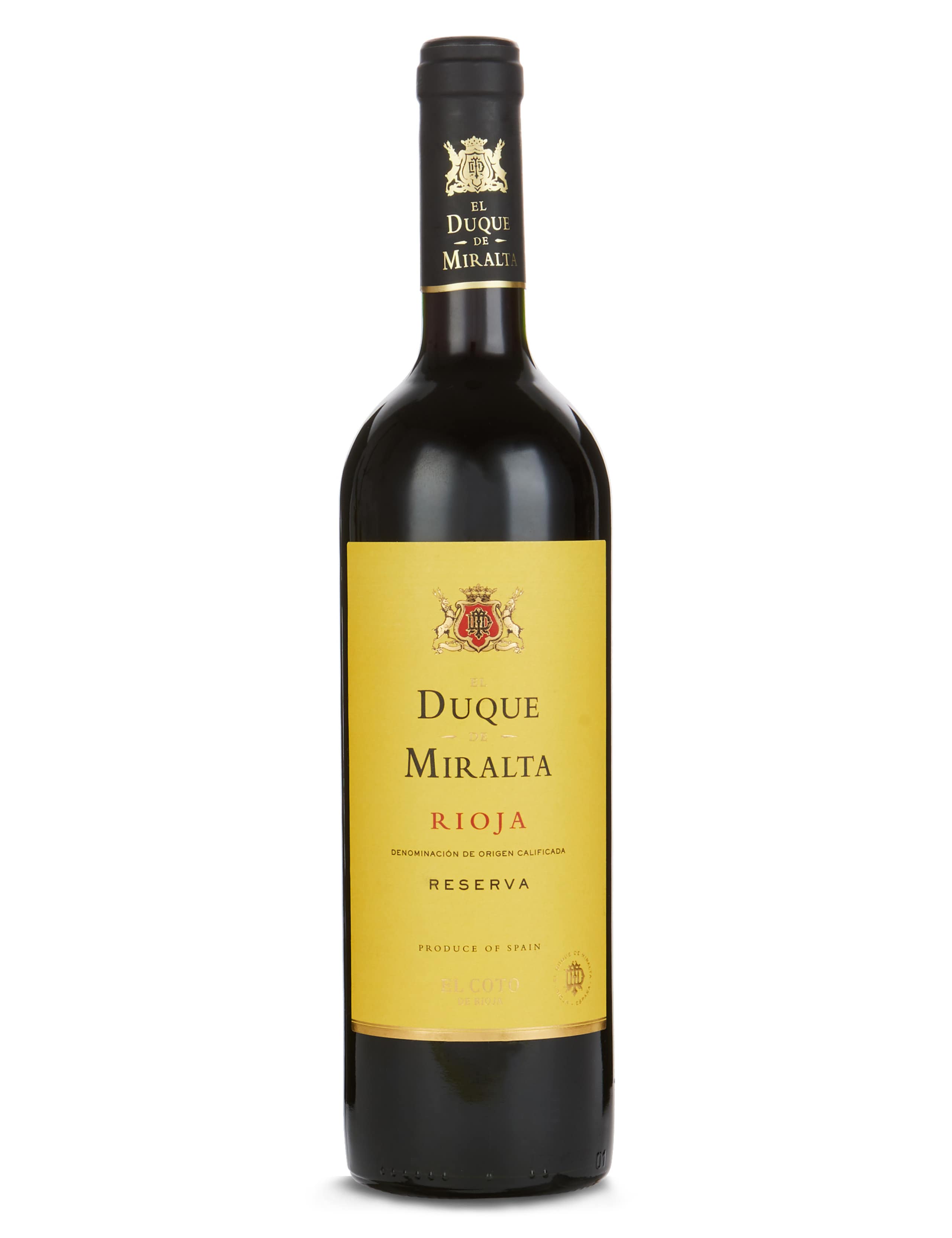 El Duque de Miralta Rioja Reserva - Case of 6 1 of 2