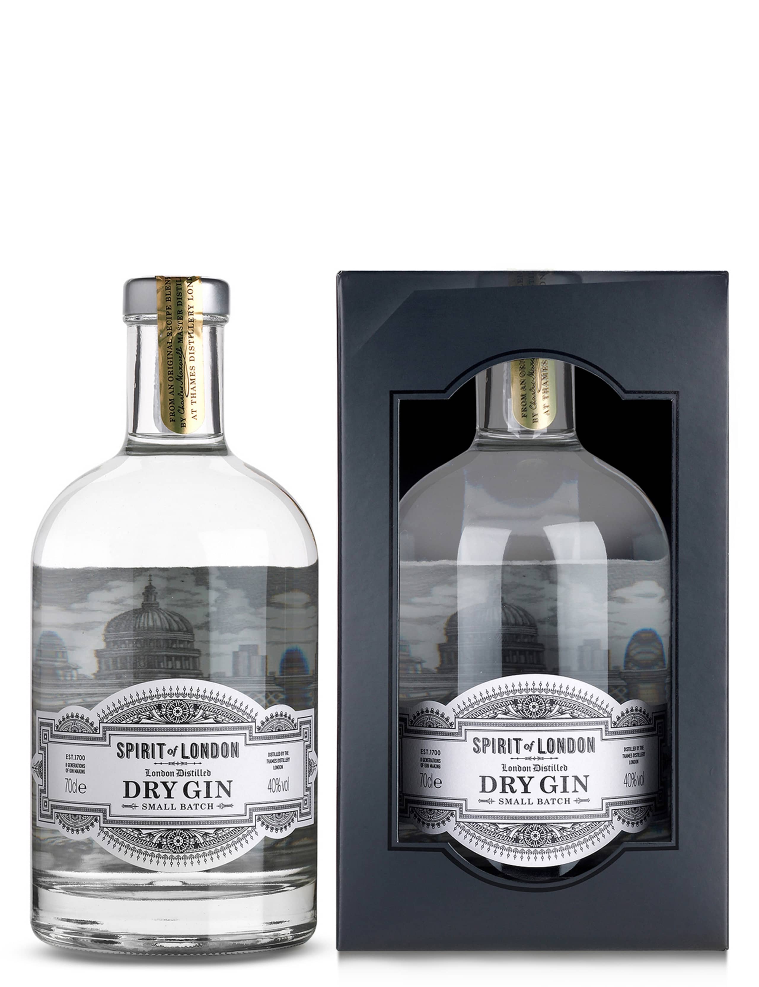 Spirit of London - Dry Gin - Single Bottle 1 of 2
