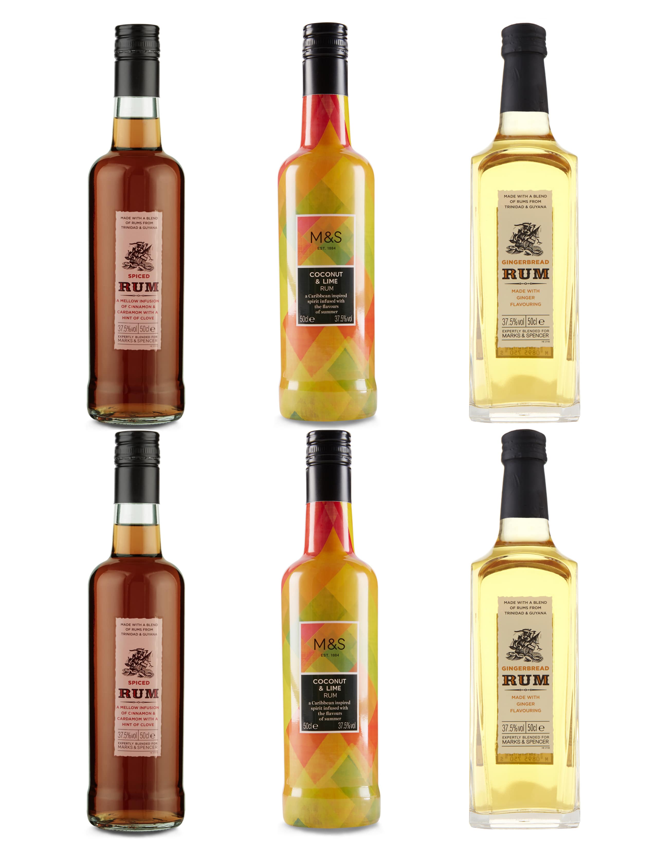 Flavoured Rums Selection - Case of 6 1 of 1