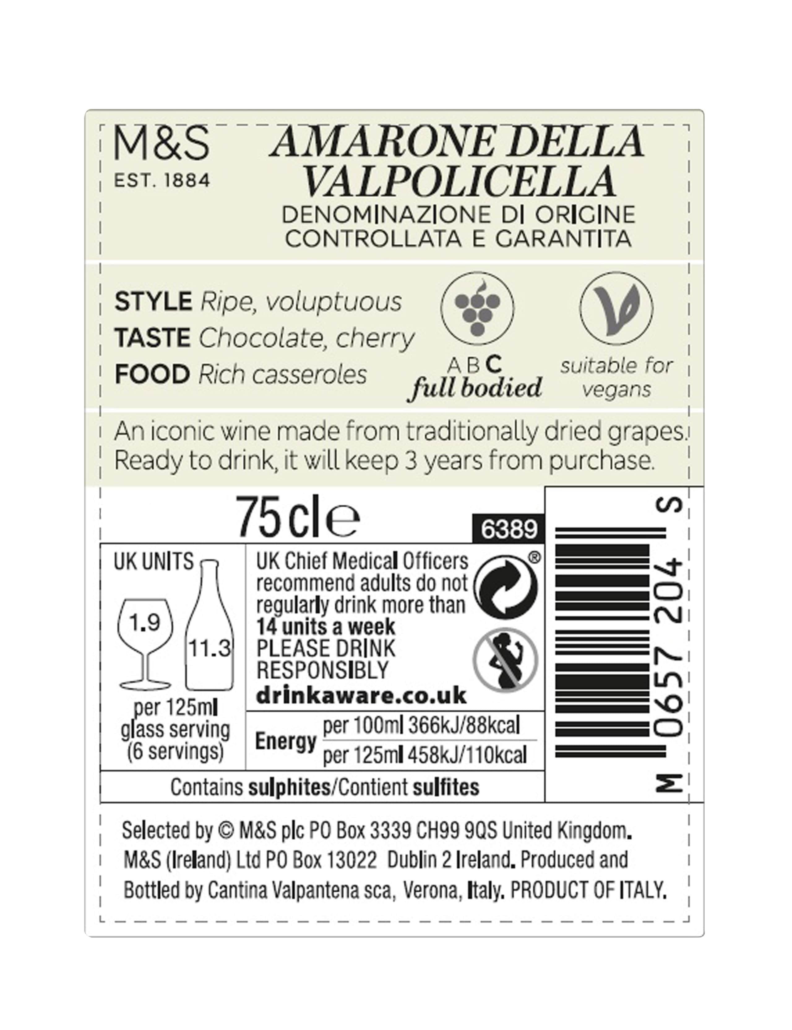 Amarone della Valpolicella - Case of 6 3 of 3