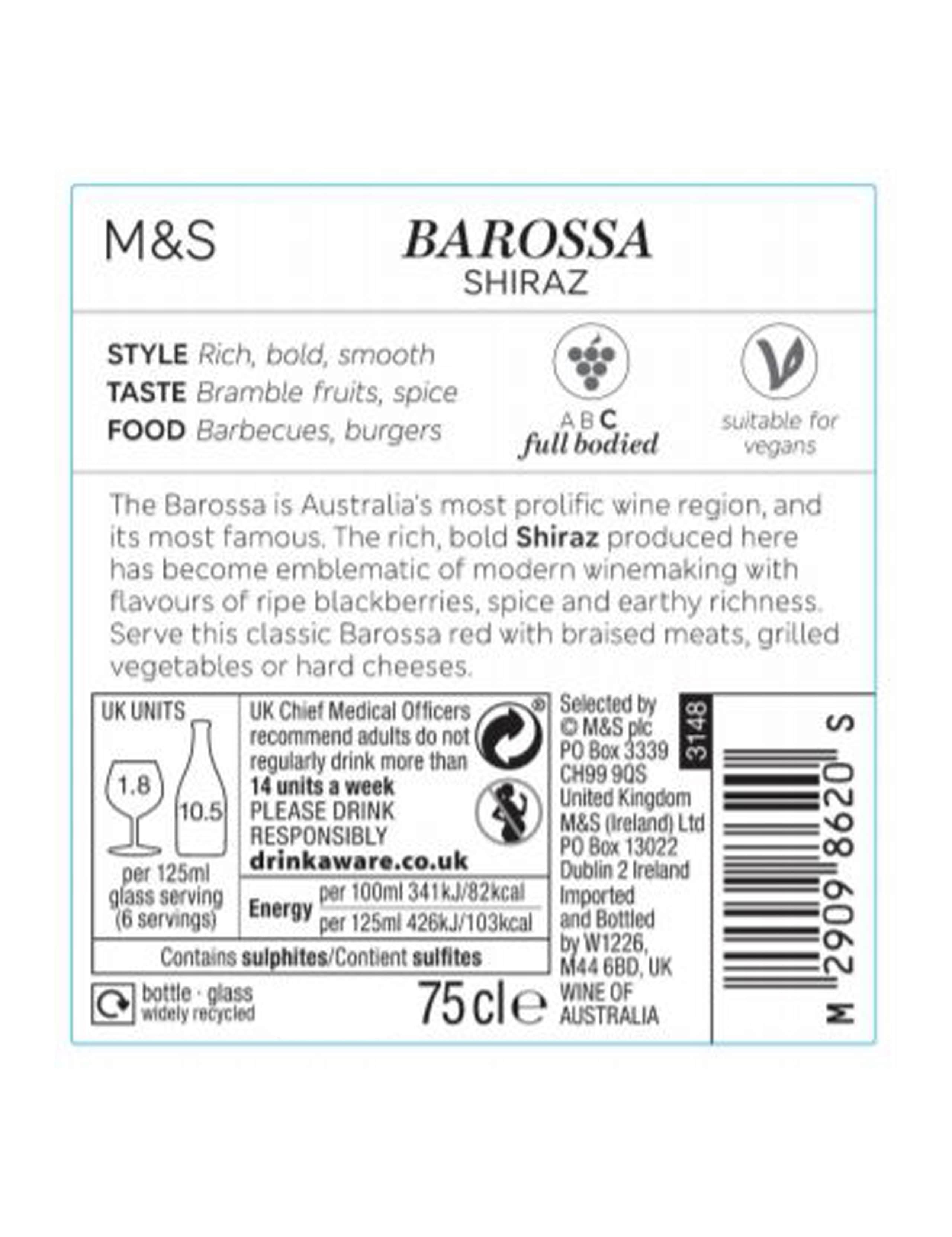 Barossa Shiraz - Case of 6 3 of 3