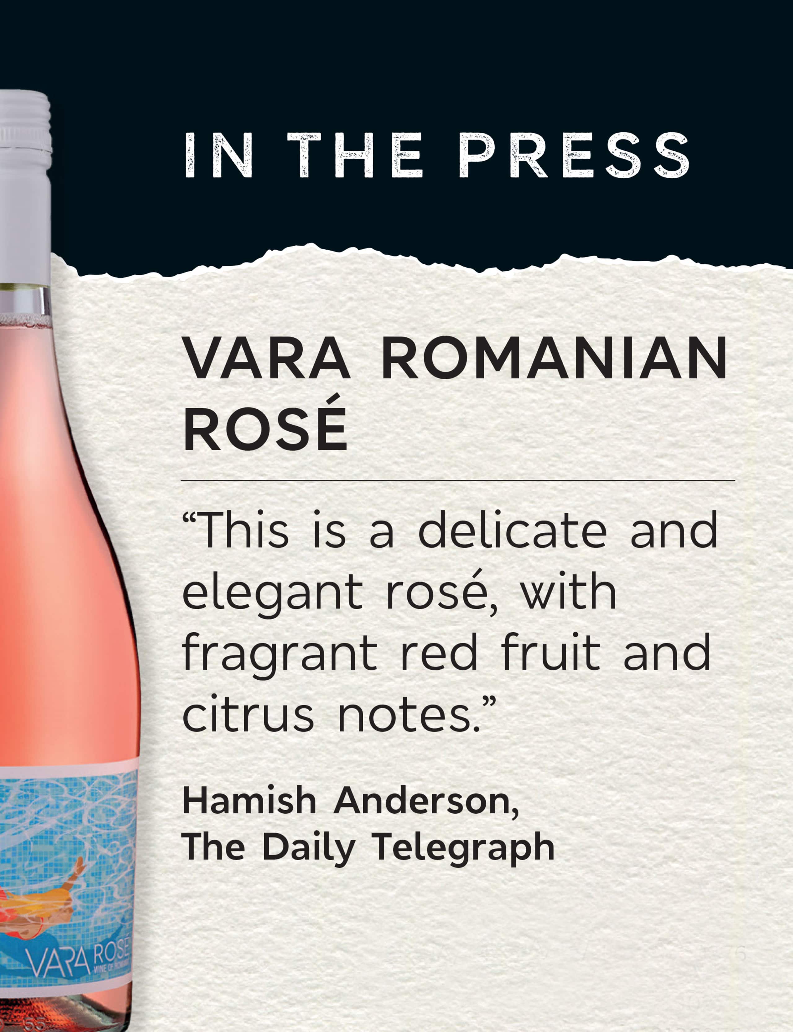 Vara Romanian Rosé - Case of 6 2 of 3