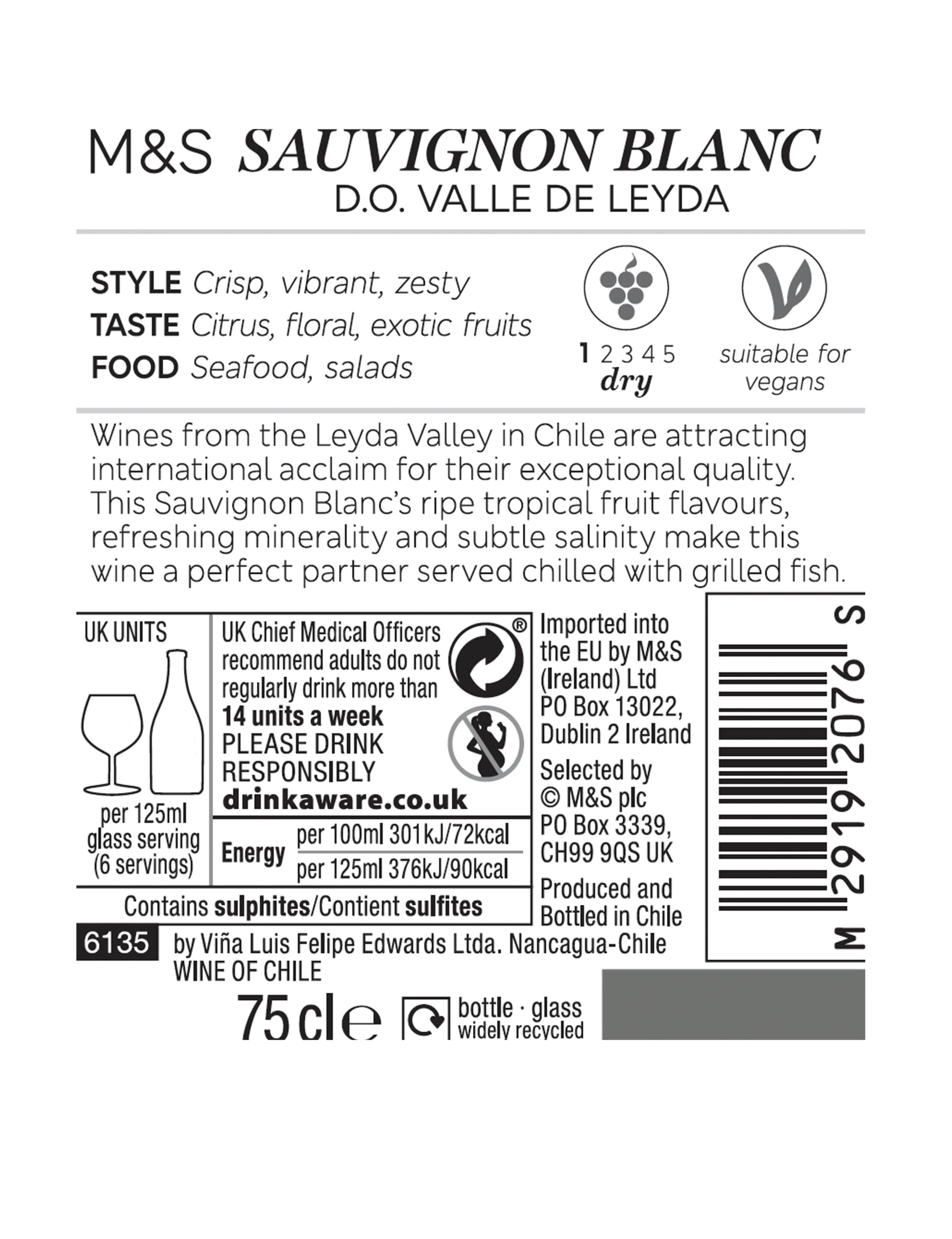 Leyda Sauvignon Blanc - Case of 6 4 of 4