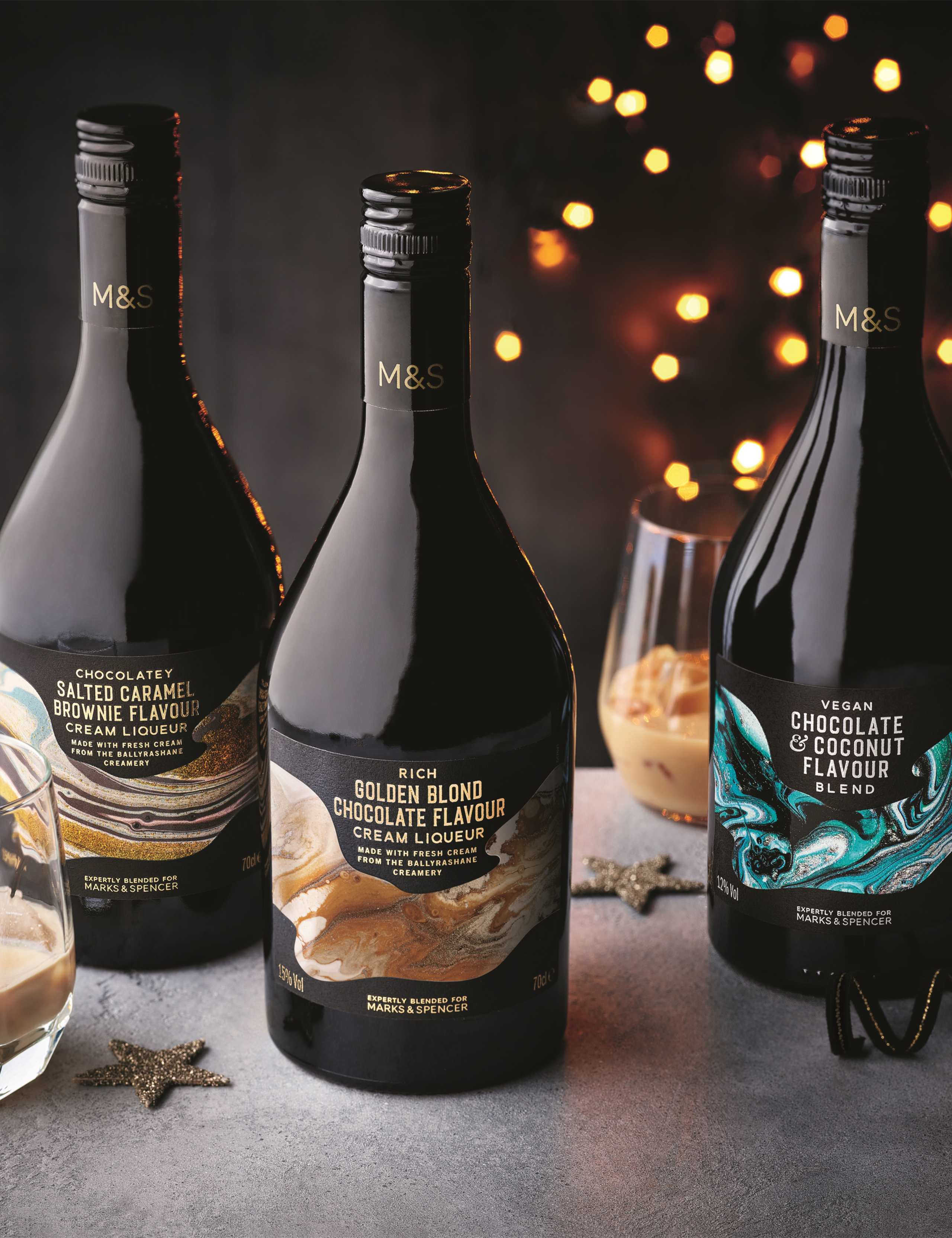 Golden Blond, Salted Caramel & Vegan Chocolate Cream Liqueurs Mixed Case – Case of 6​ 2 of 5