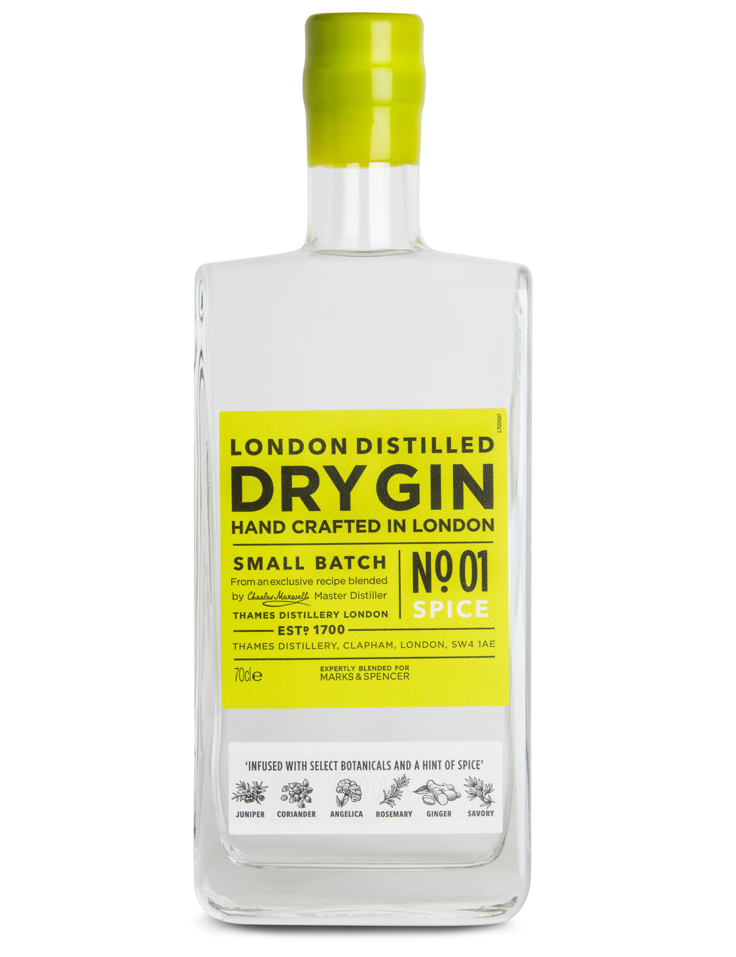 M&S Spice Gin - Single Bottle 1 of 3