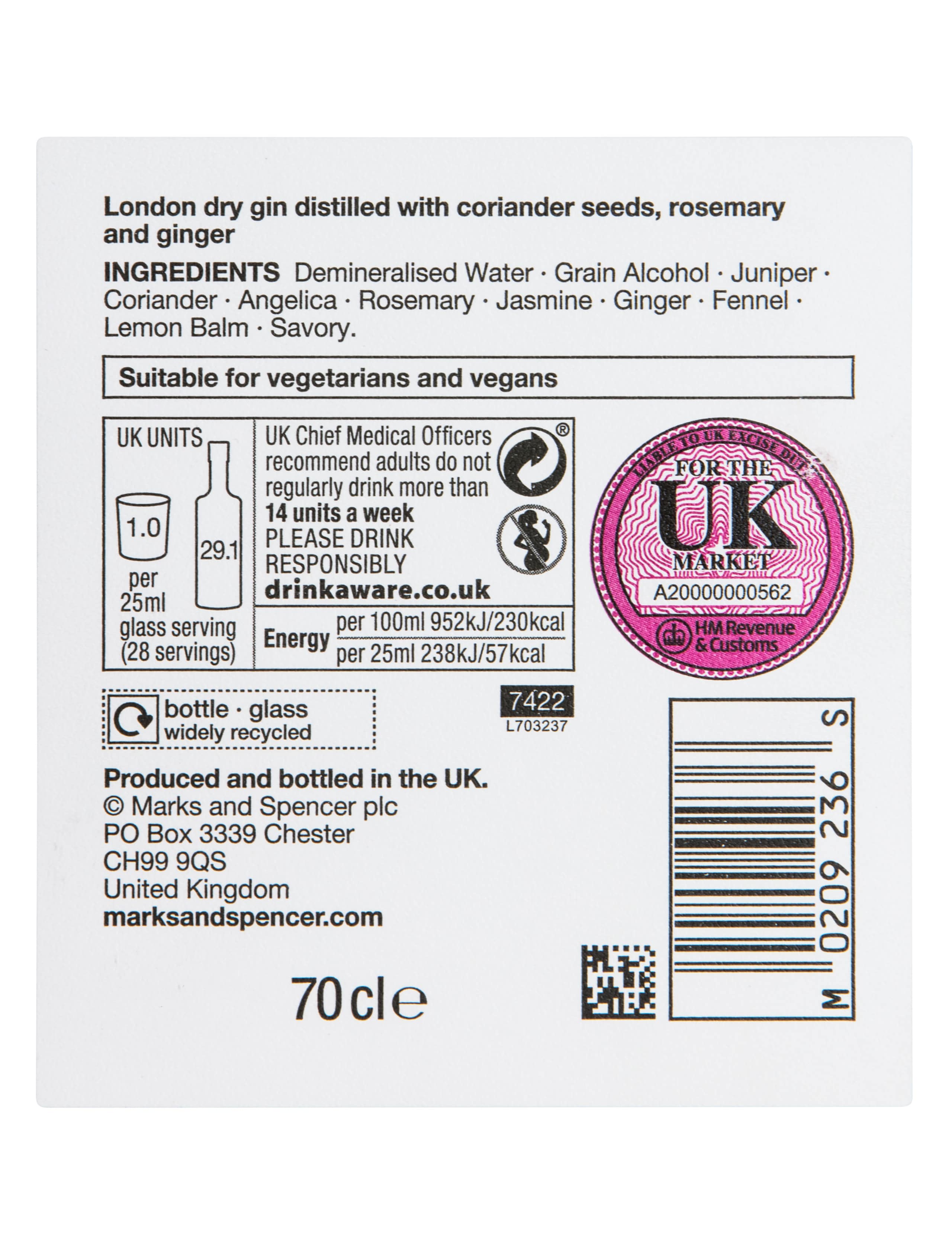 M&S Spice Gin - Single Bottle 2 of 3