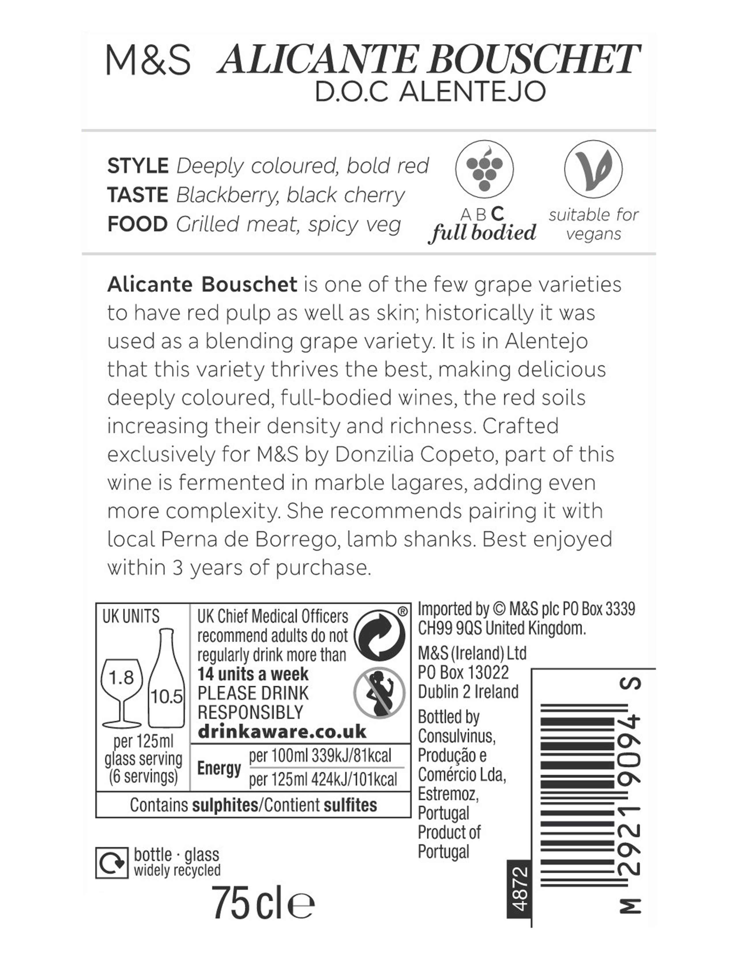 Found Alicante Bouschet - Case of 6 4 of 4