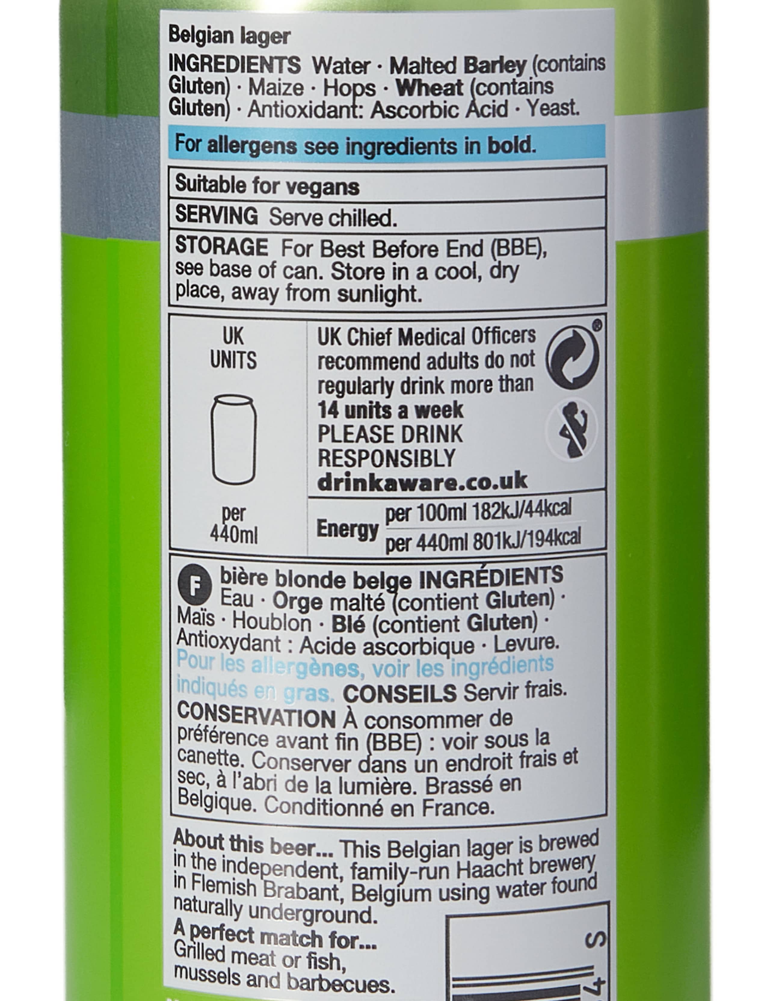 Belgian Lager - Case of 24 3 of 3