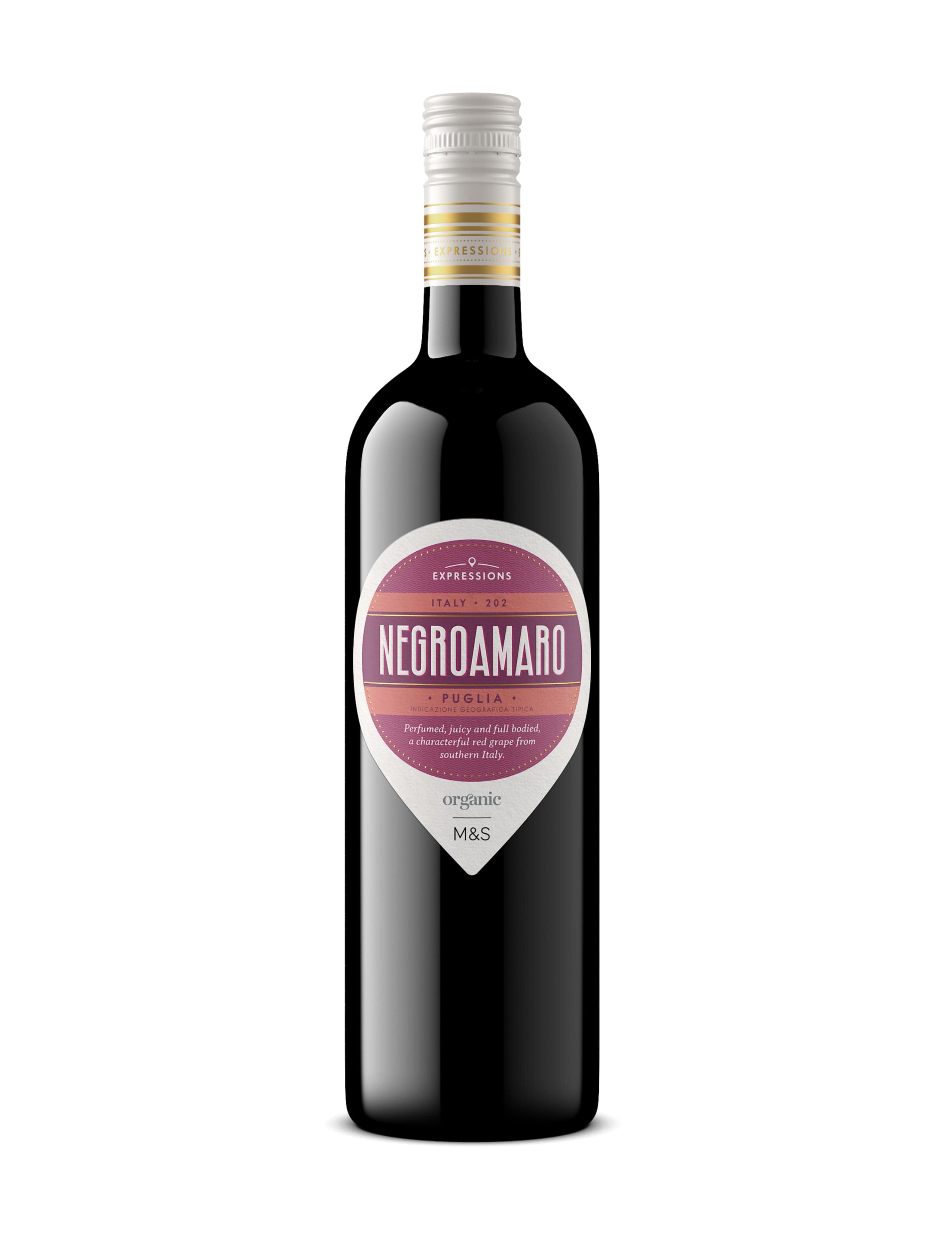 Expressions Organic Negroamaro - Case of 6 1 of 1