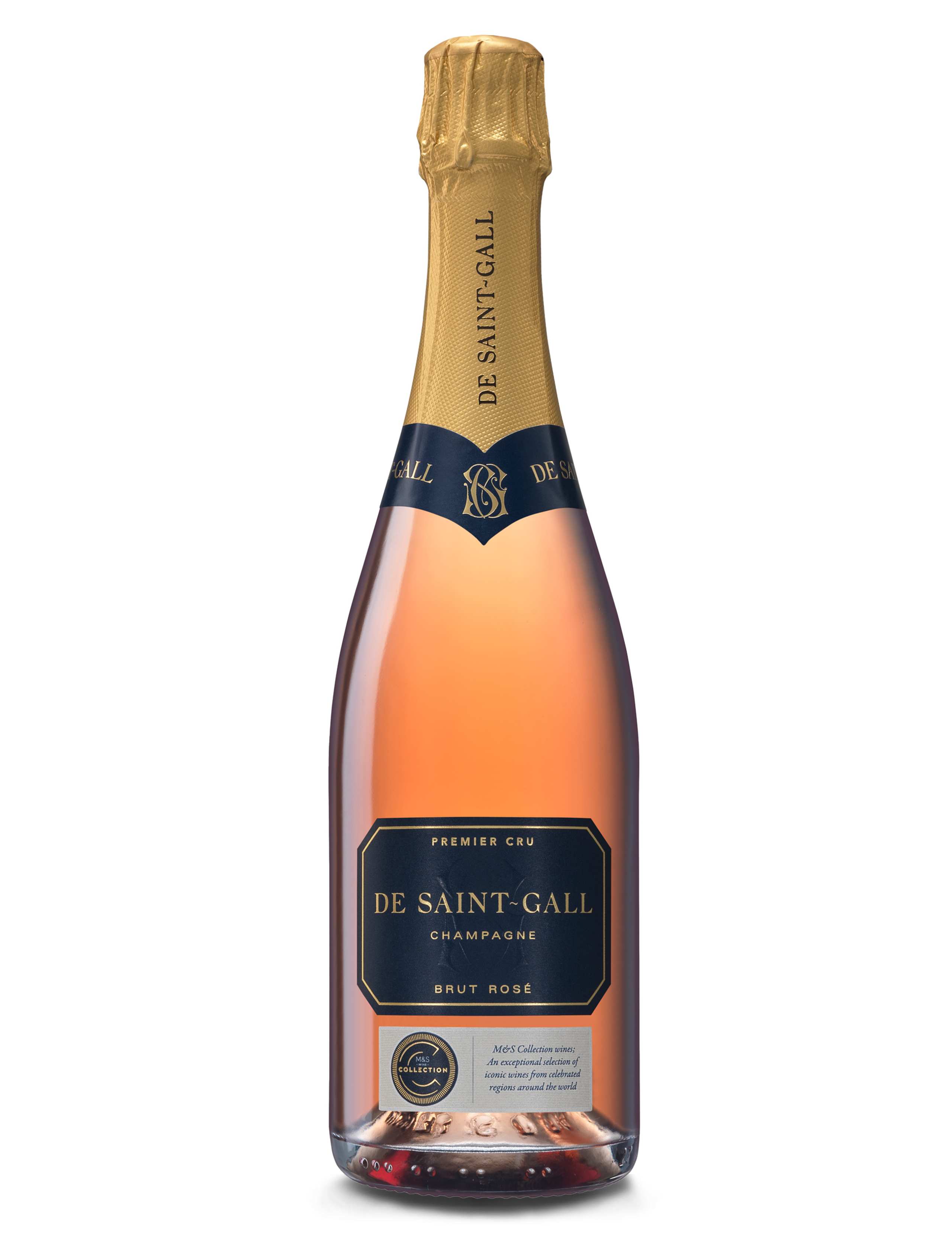 M&S Collection St. Gall Champagne 1er Cru Rosé -  Case of 6 1 of 2