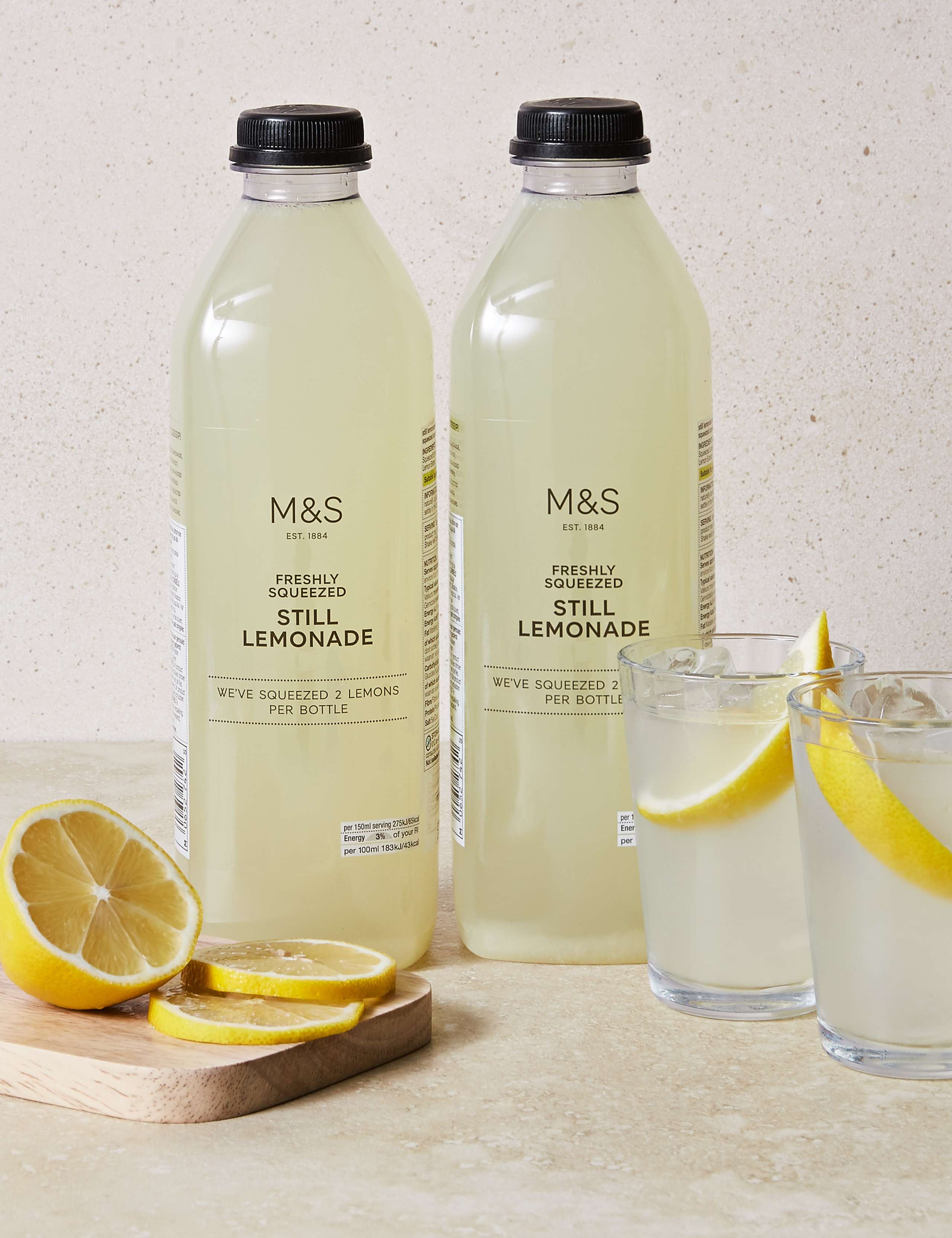Freshly Squeezed Lemonade (2 Bottles) - (Last Collection Date 30th September 2020) 1 of 1