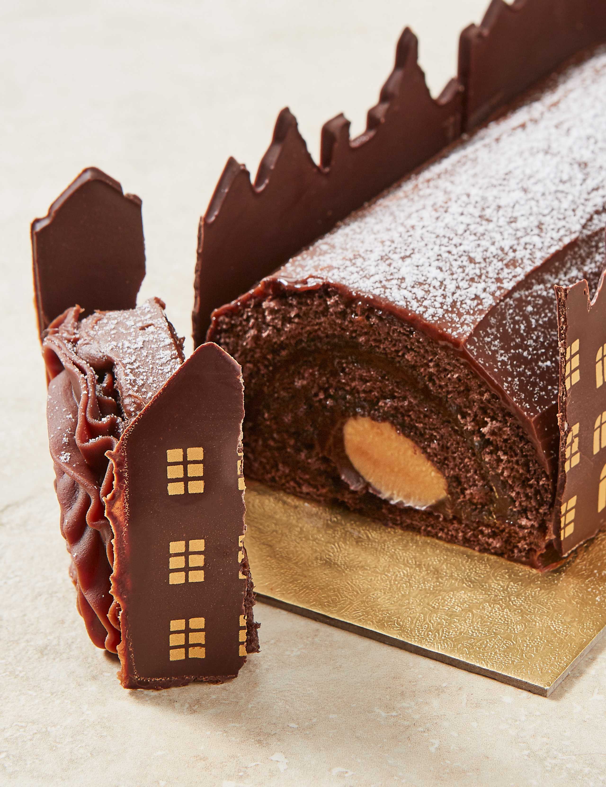 The Collection Santa’s Rooftop Chocolate & Caramel Yule Log - Last day to Collect 19th December 3 of 3