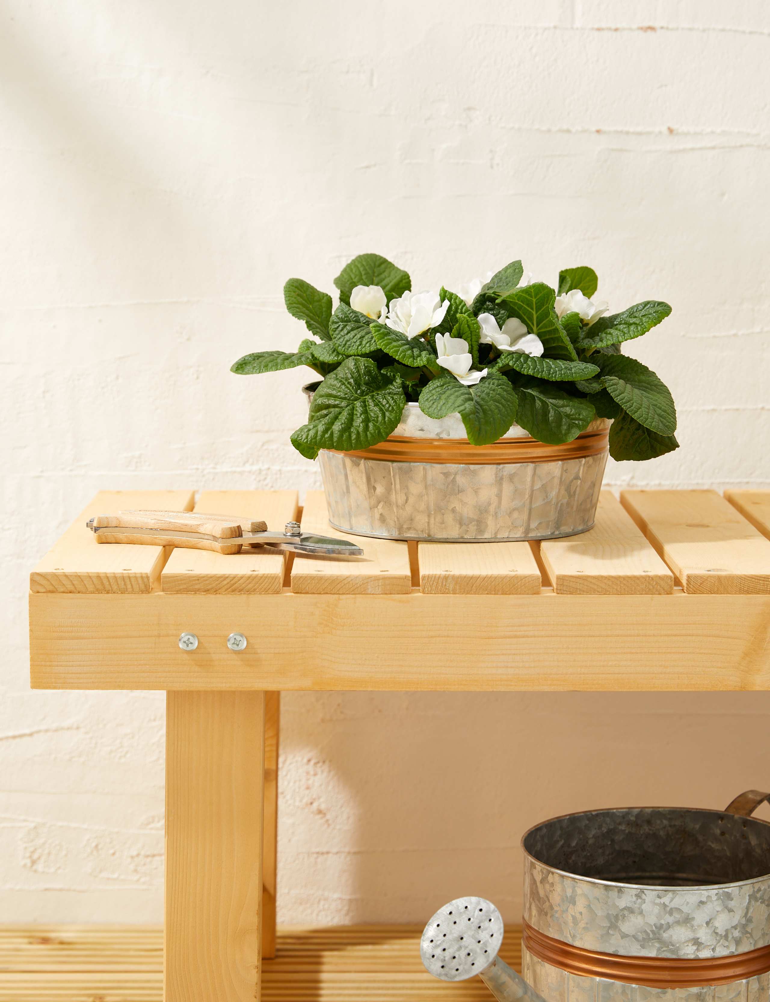 Seasonal Tin Planter 1 of 4