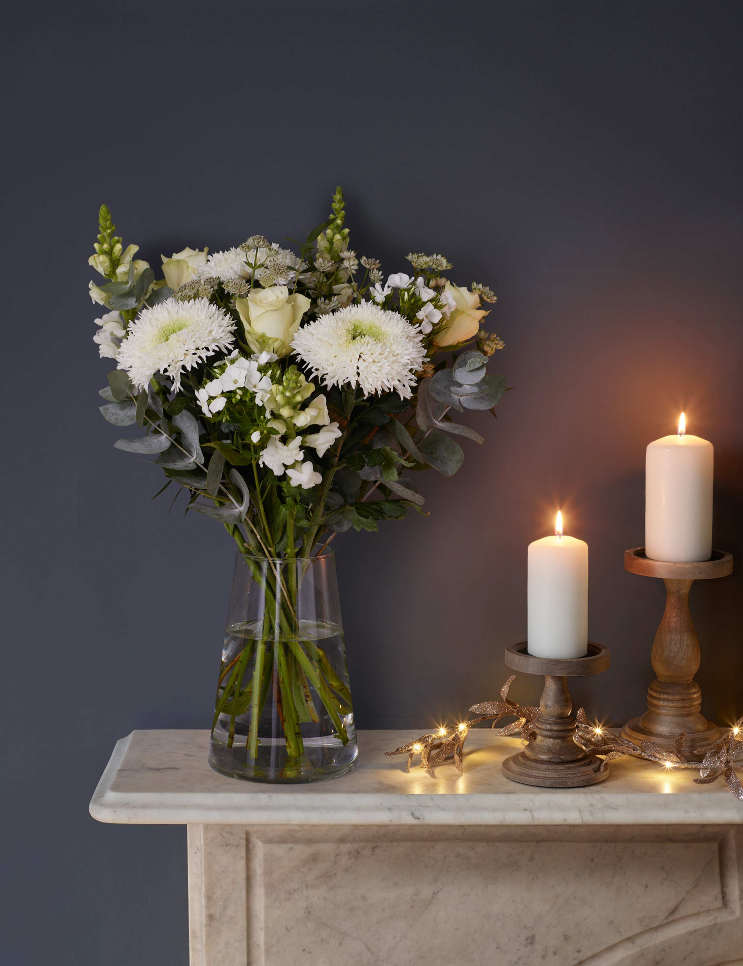 Snow Flakes Flowers Bouquet 1 of 6
