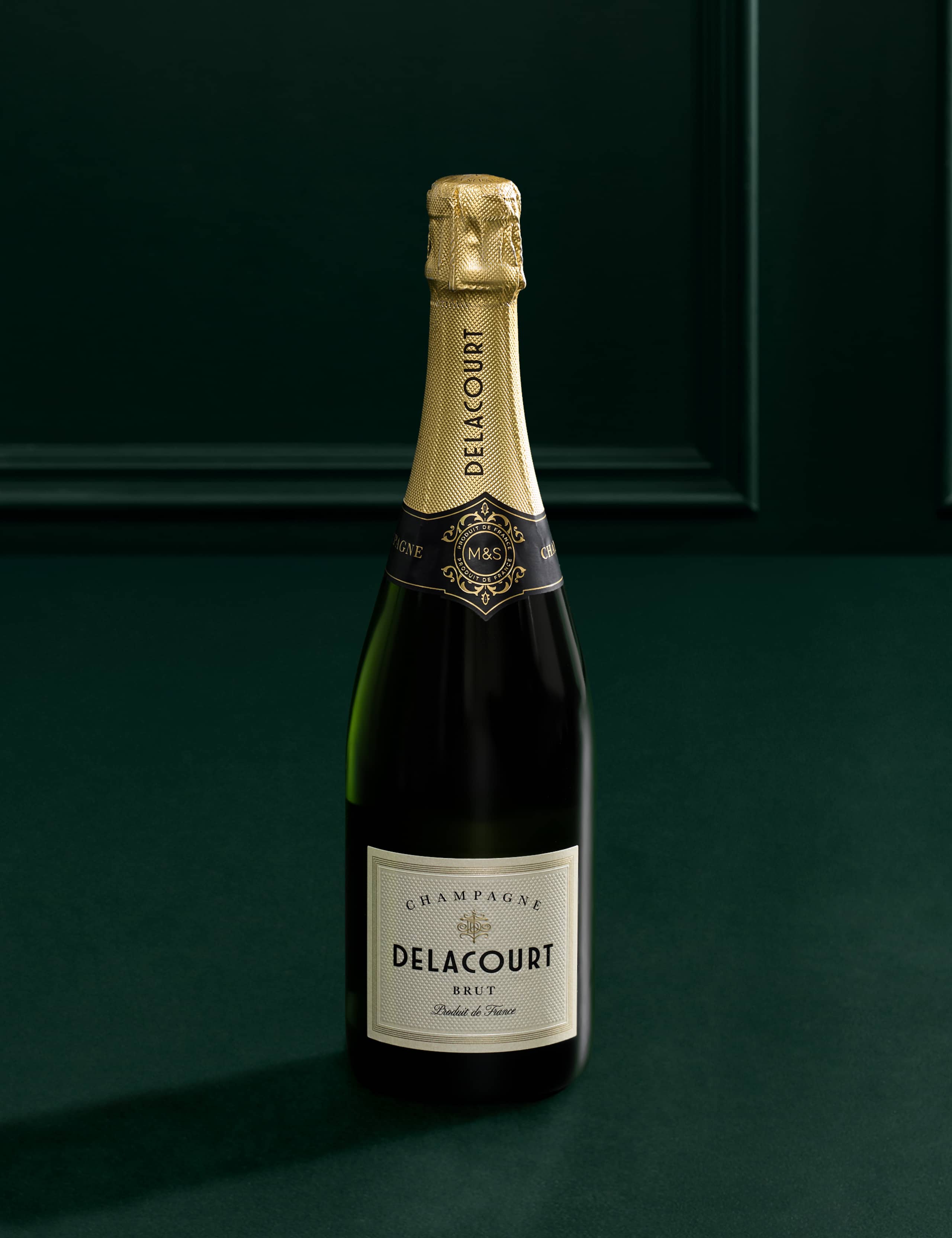 Dozen Red Roses Bouquet with Champagne 4 of 7