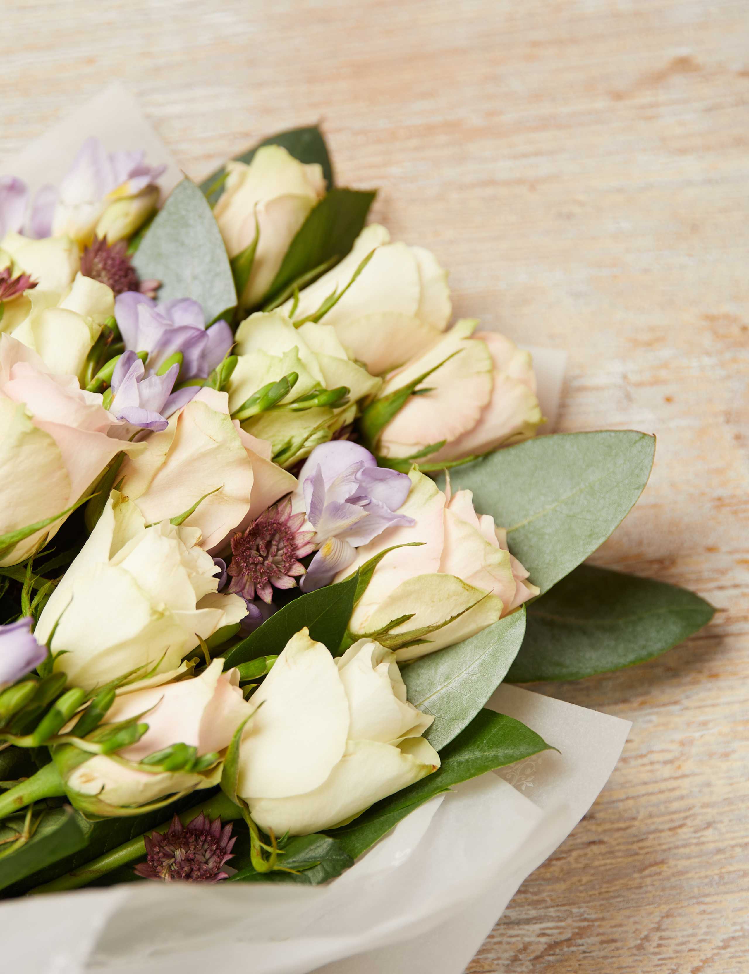 Autograph™ White Peony Bouquet 3 of 5