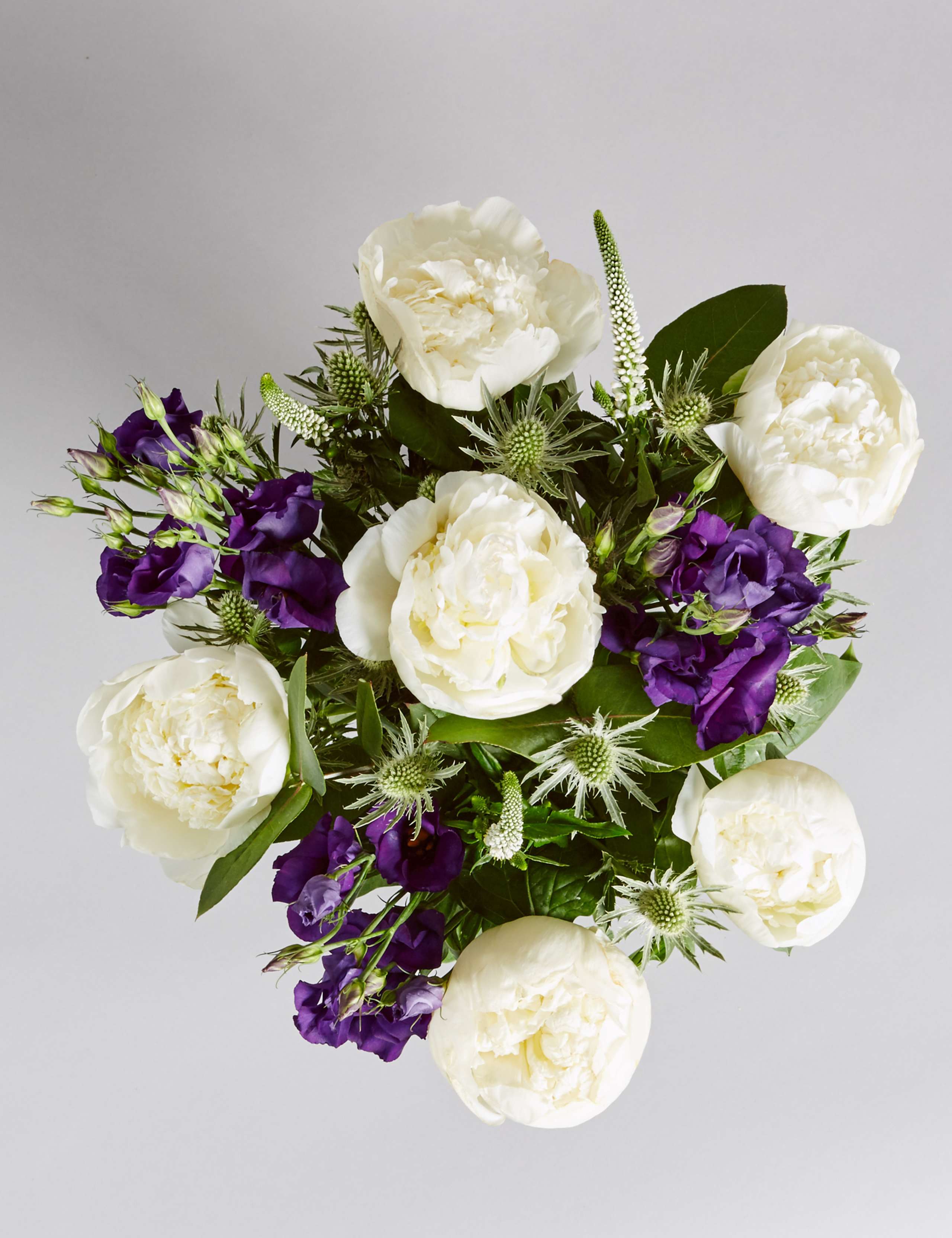 Autograph™ White Peony Bouquet 4 of 5