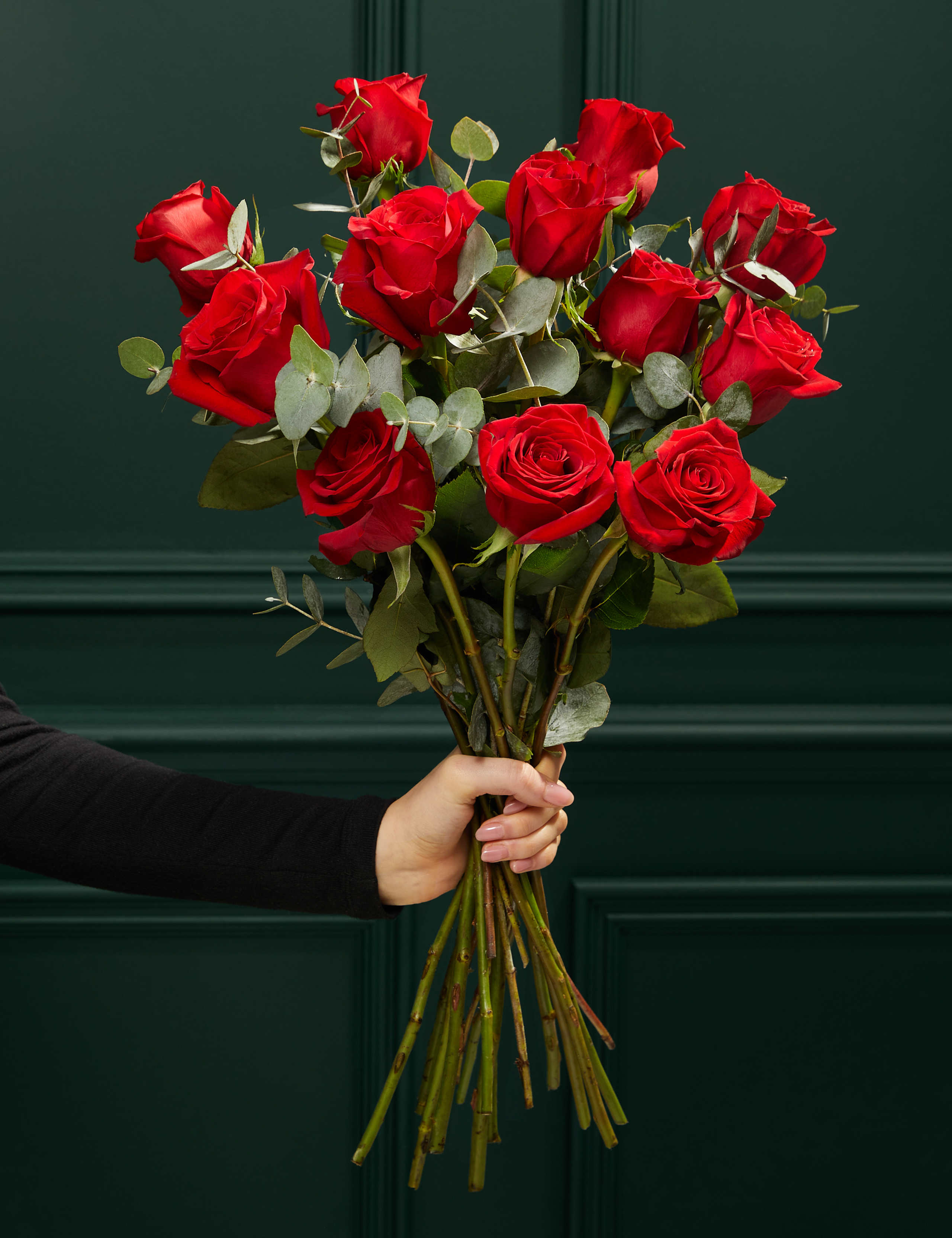 Dozen Valentine's Freedom™ Red Roses Bouquet 1 of 5