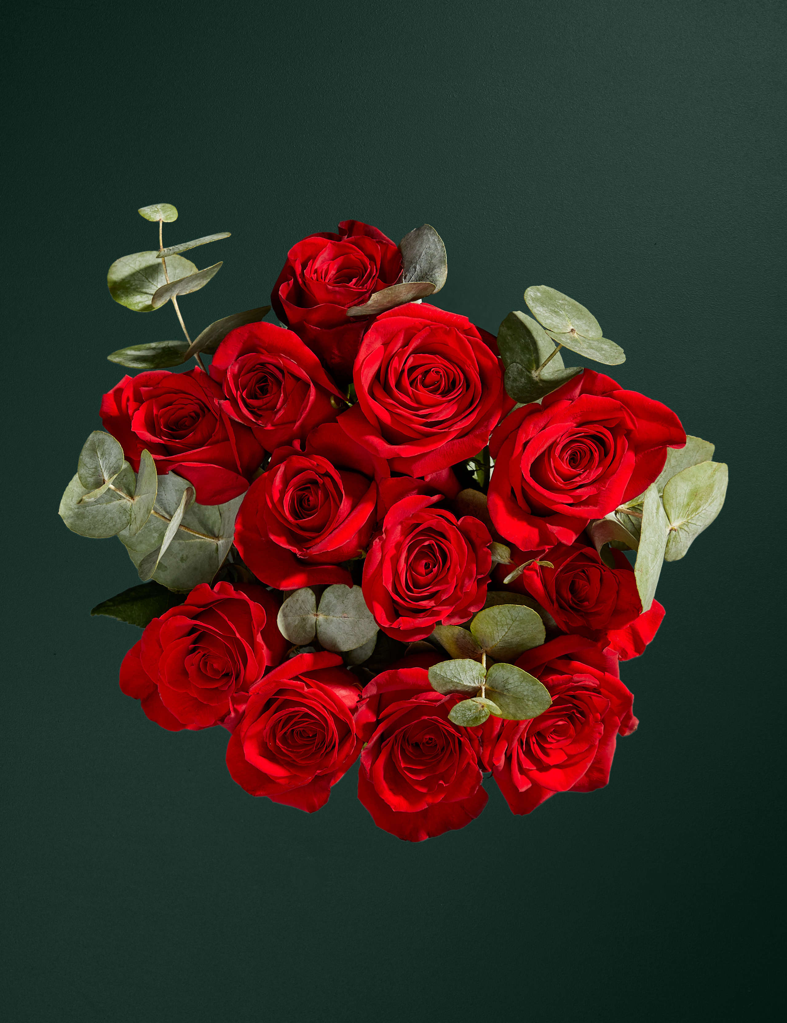 Dozen Valentine's Freedom™ Red Roses Bouquet 2 of 5