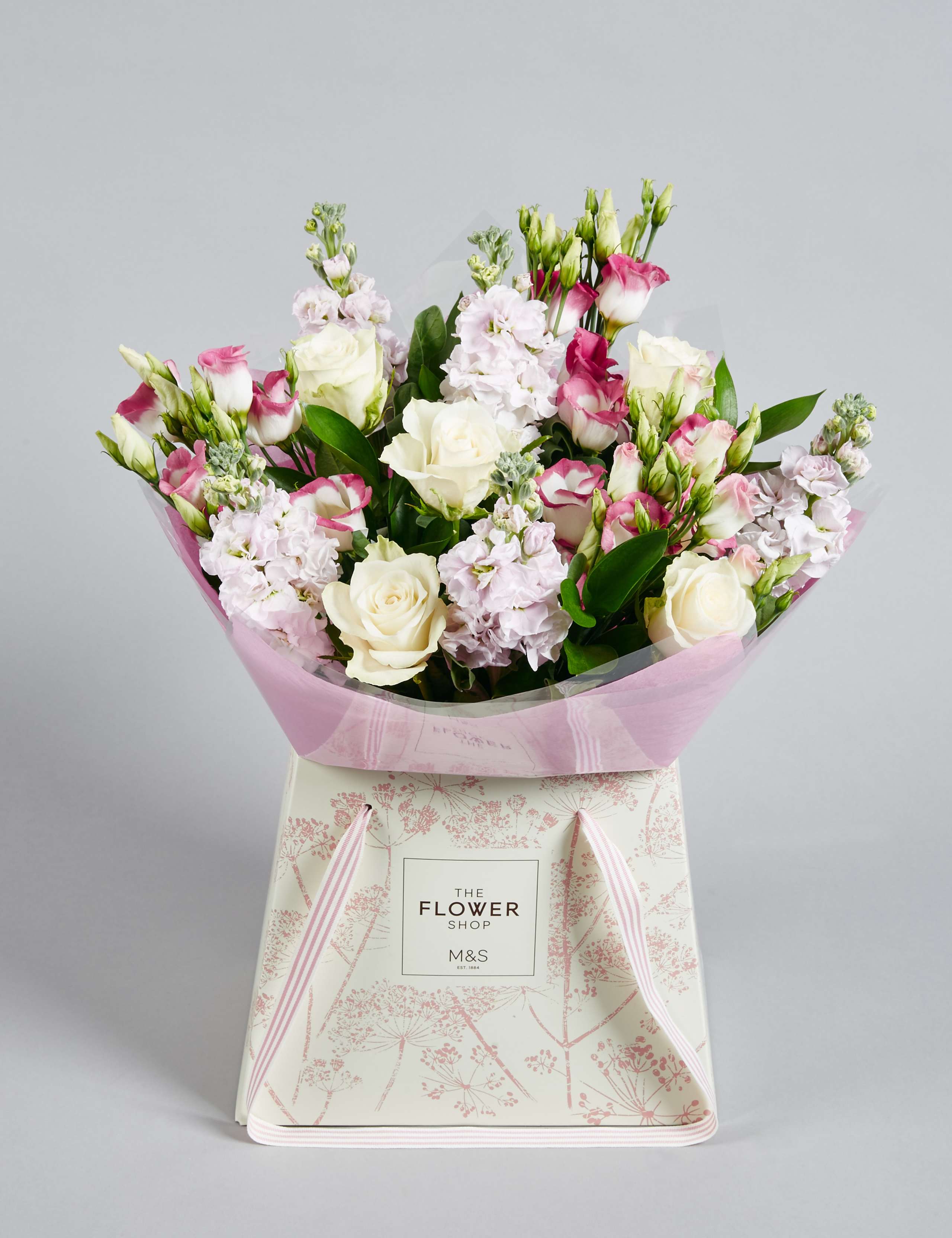 Rose & Lisianthus Gift Bag 1 of 5
