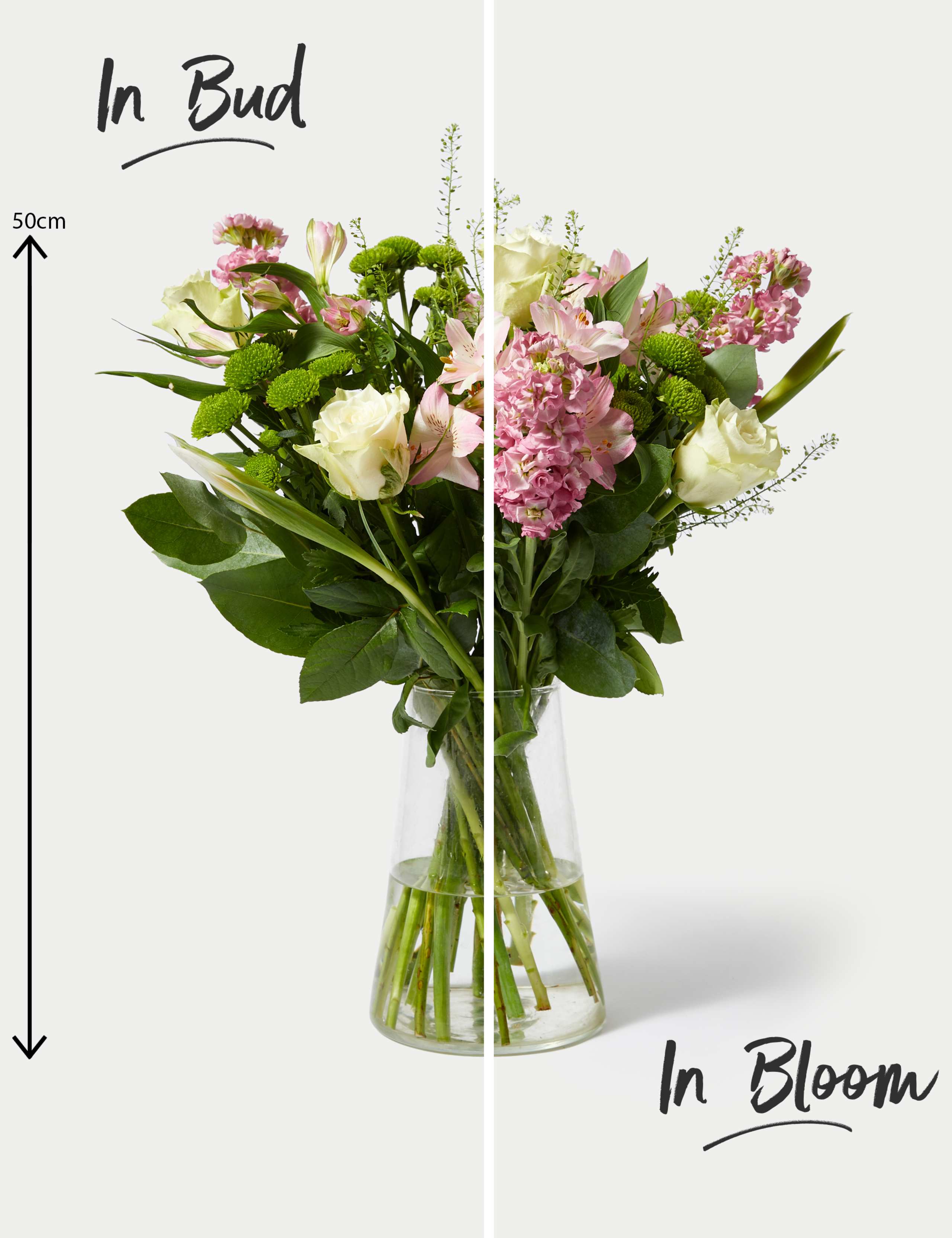 Roses, Alstroemeria & Stocks Bouquet 5 of 5