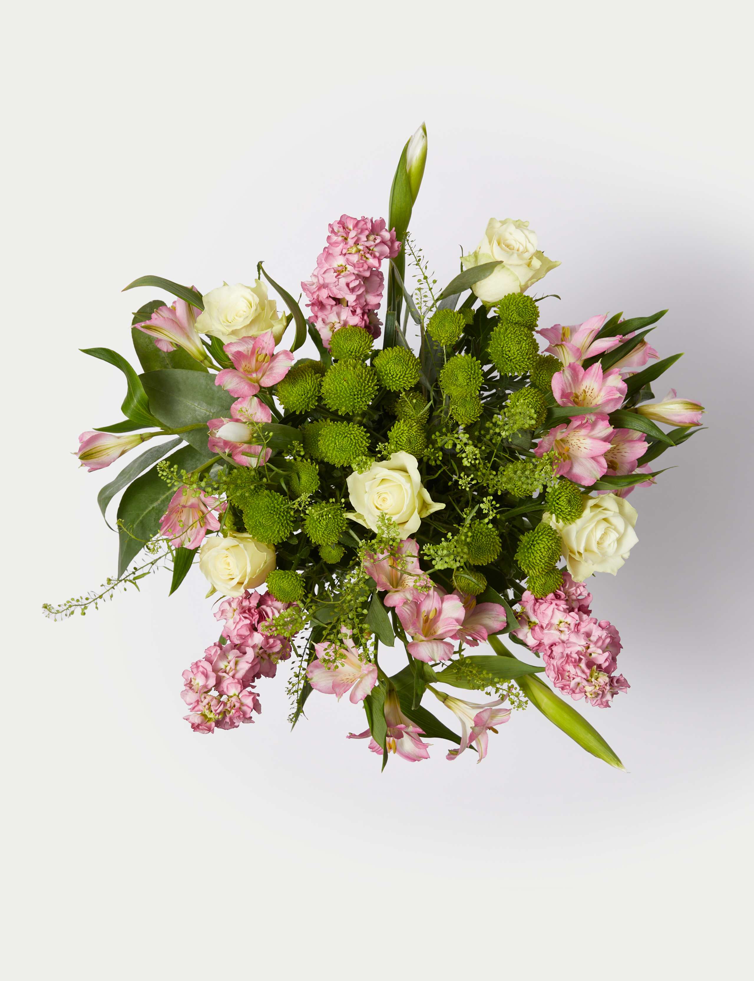 Roses, Alstroemeria & Stocks Bouquet 2 of 5