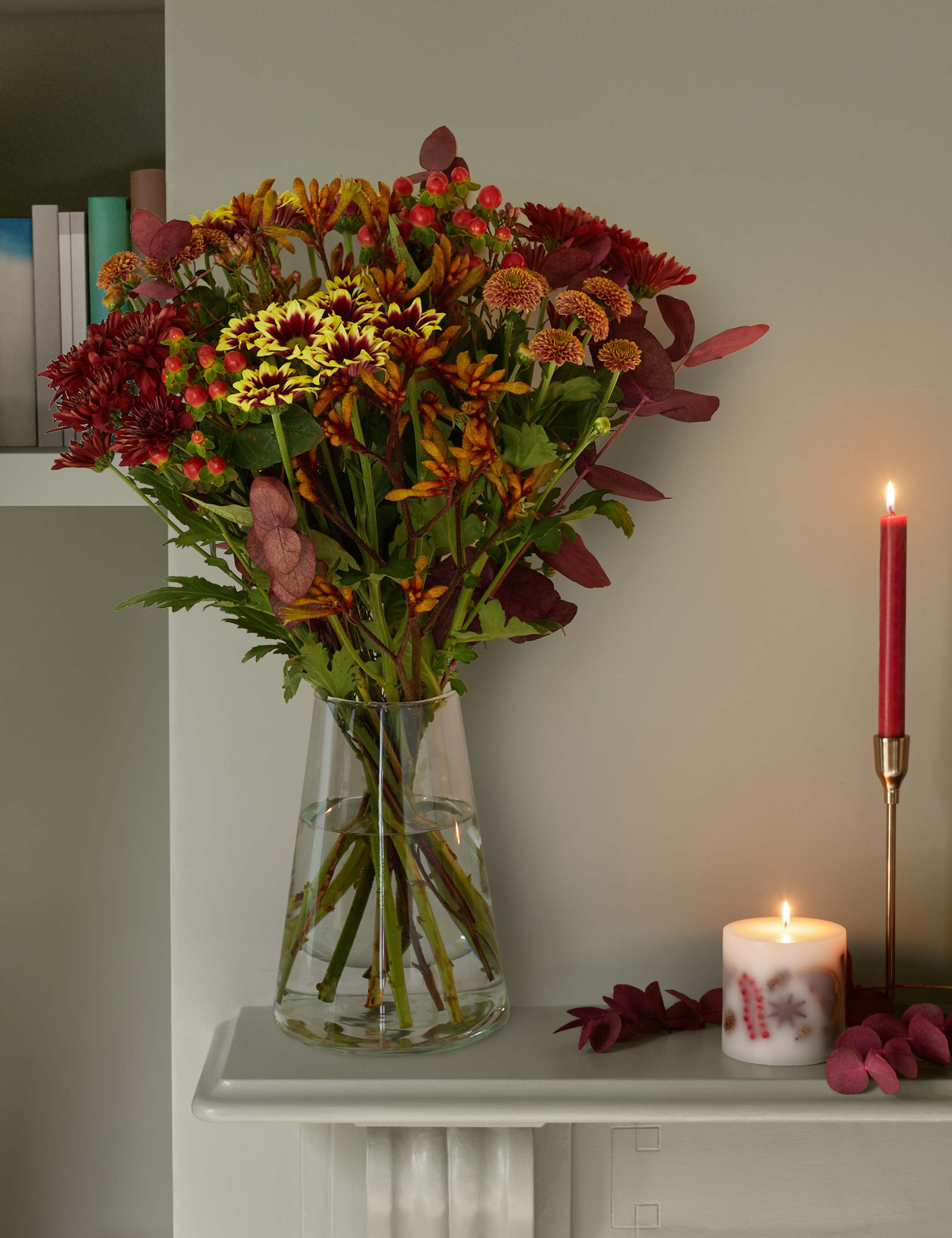 Ready To Arrange Christmas Colours Bouquet 1 of 7