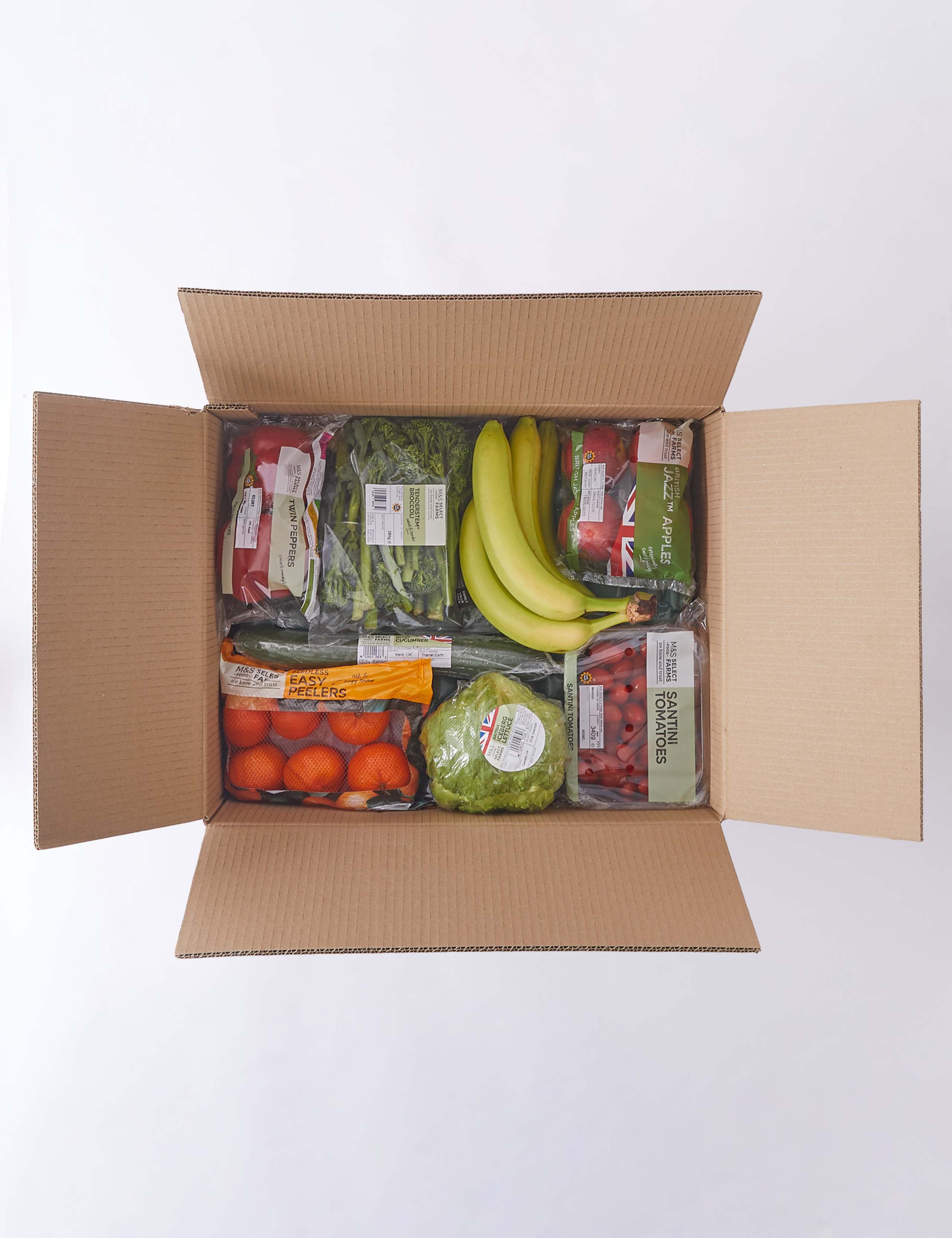M&S Seasonal Fruit, Vegetable & Salad Food Box 4 of 5