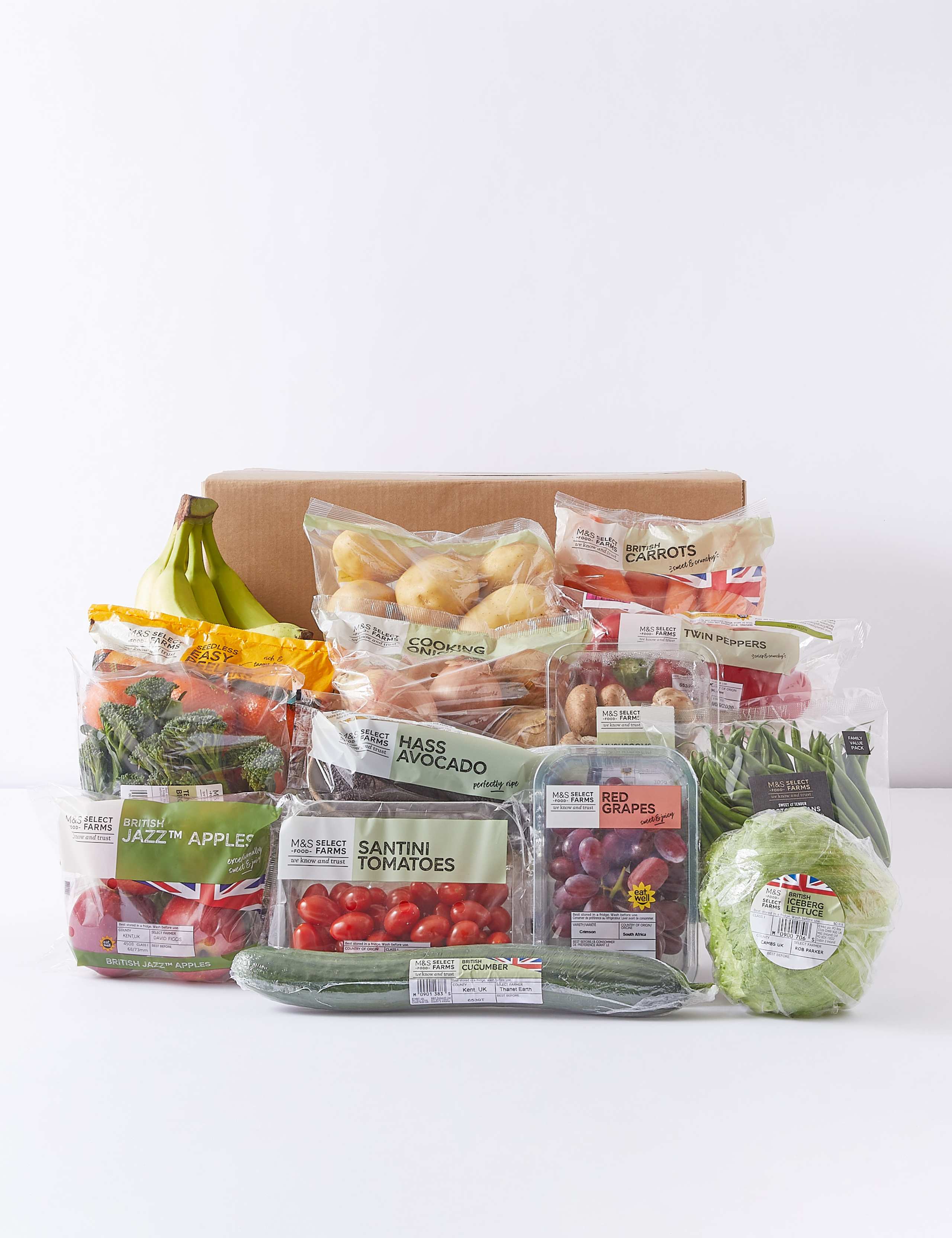 M&S Seasonal Fruit, Vegetable & Salad Food Box 2 of 5
