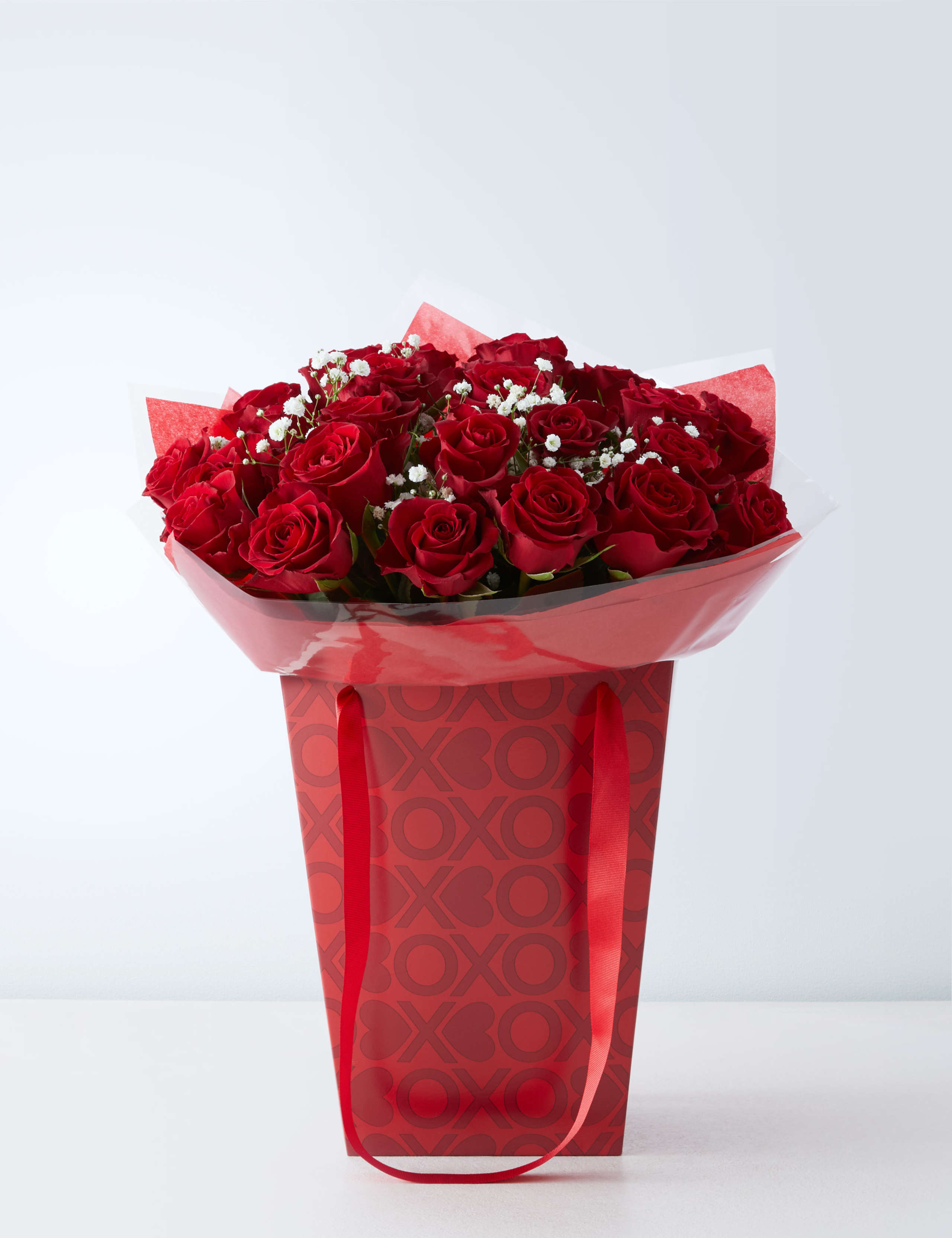 Valentine's Be Mine Rose Gift Bag - Large (Delivery from 10th February 2020) 1 of 6