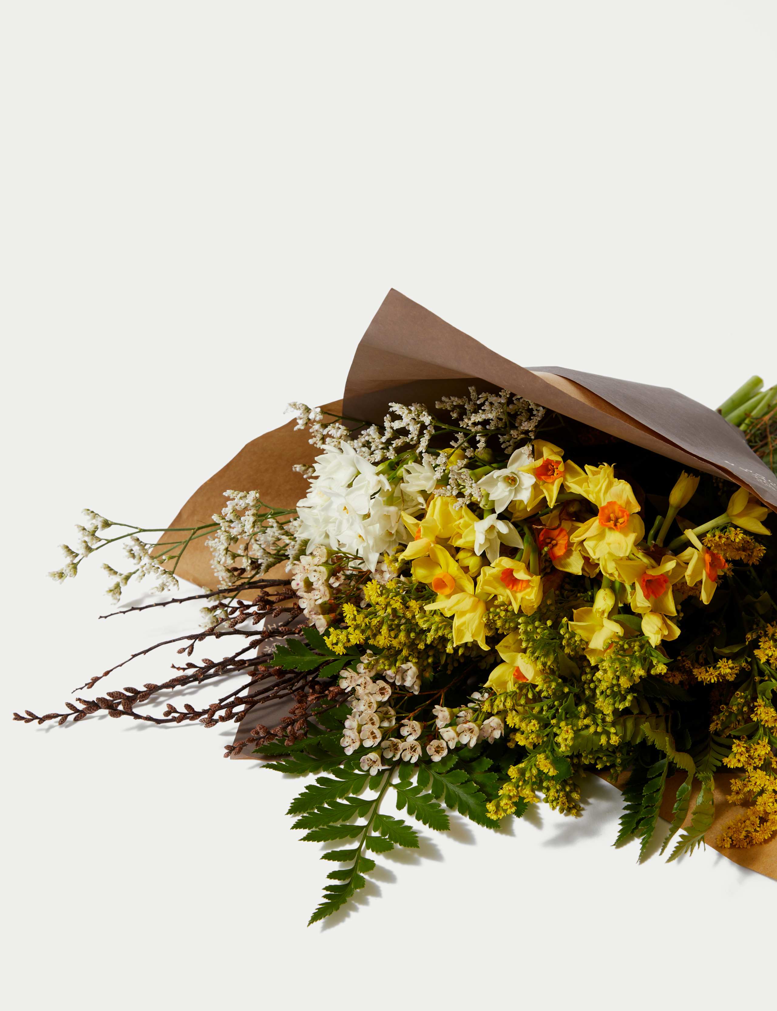 Narcissi & Foliage Posy 5 of 6