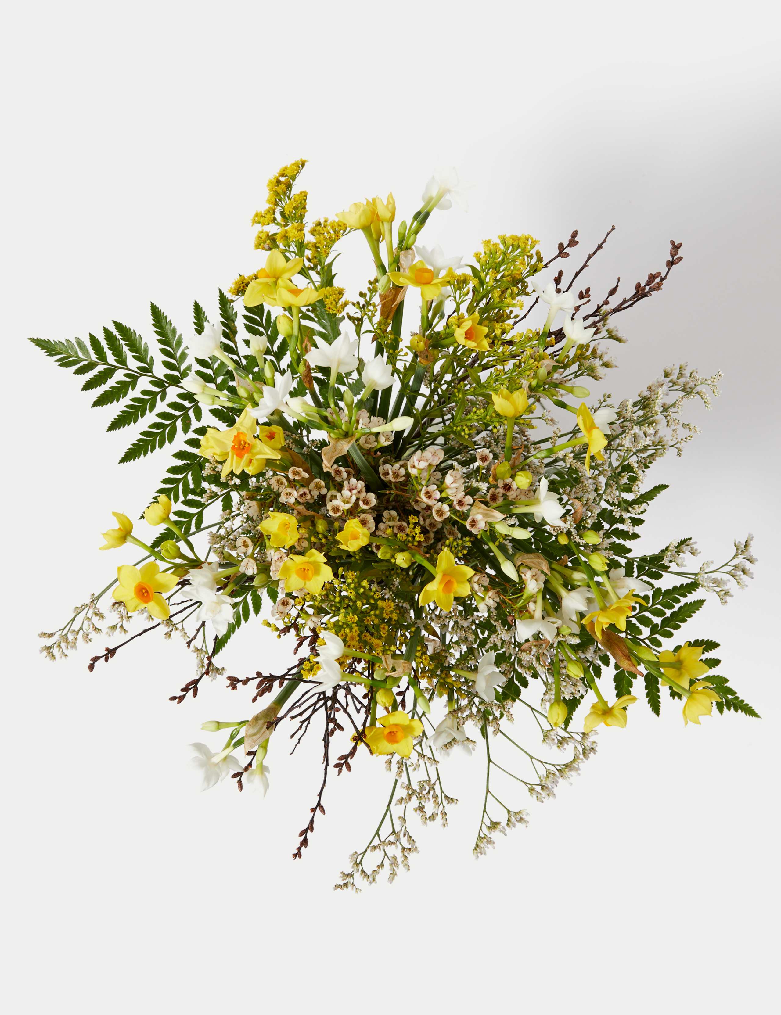 Narcissi & Foliage Posy 2 of 6