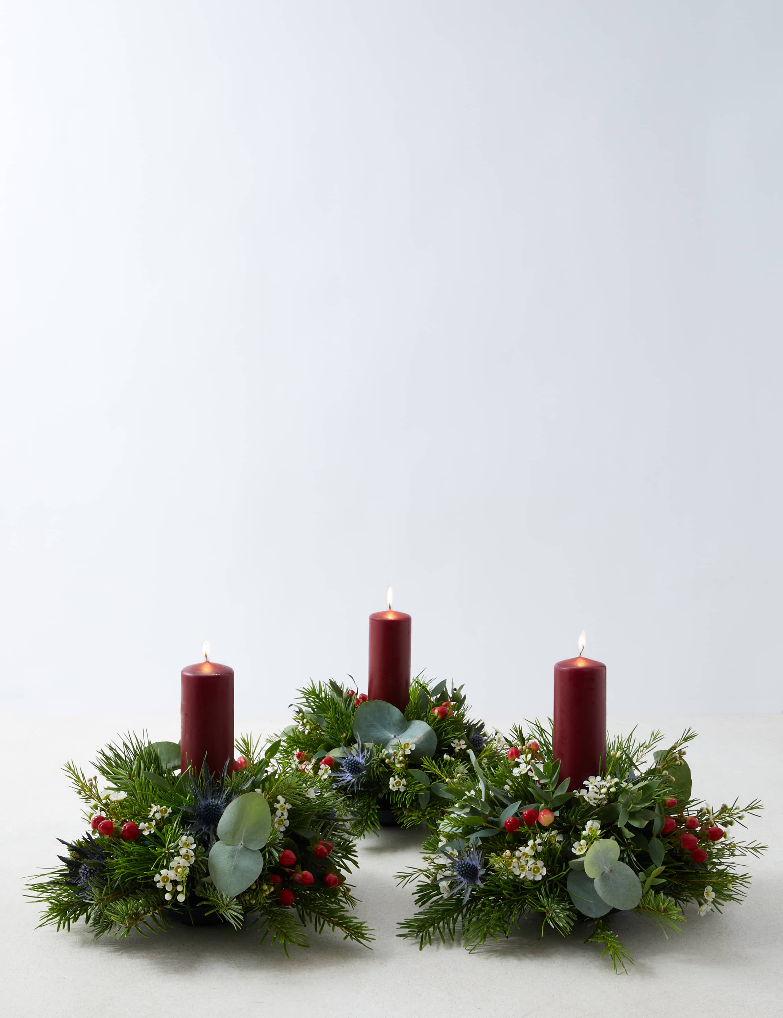Fresh Foliage Christmas Centrepiece 3 of 4