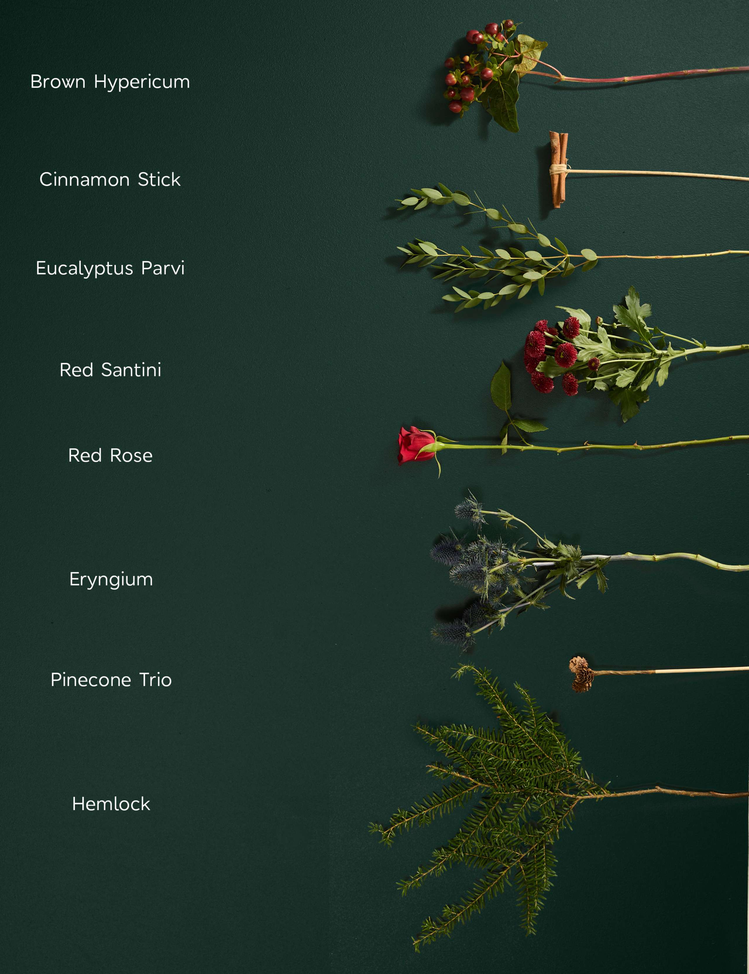 Festive Scarlet Bud Vases 5 of 5