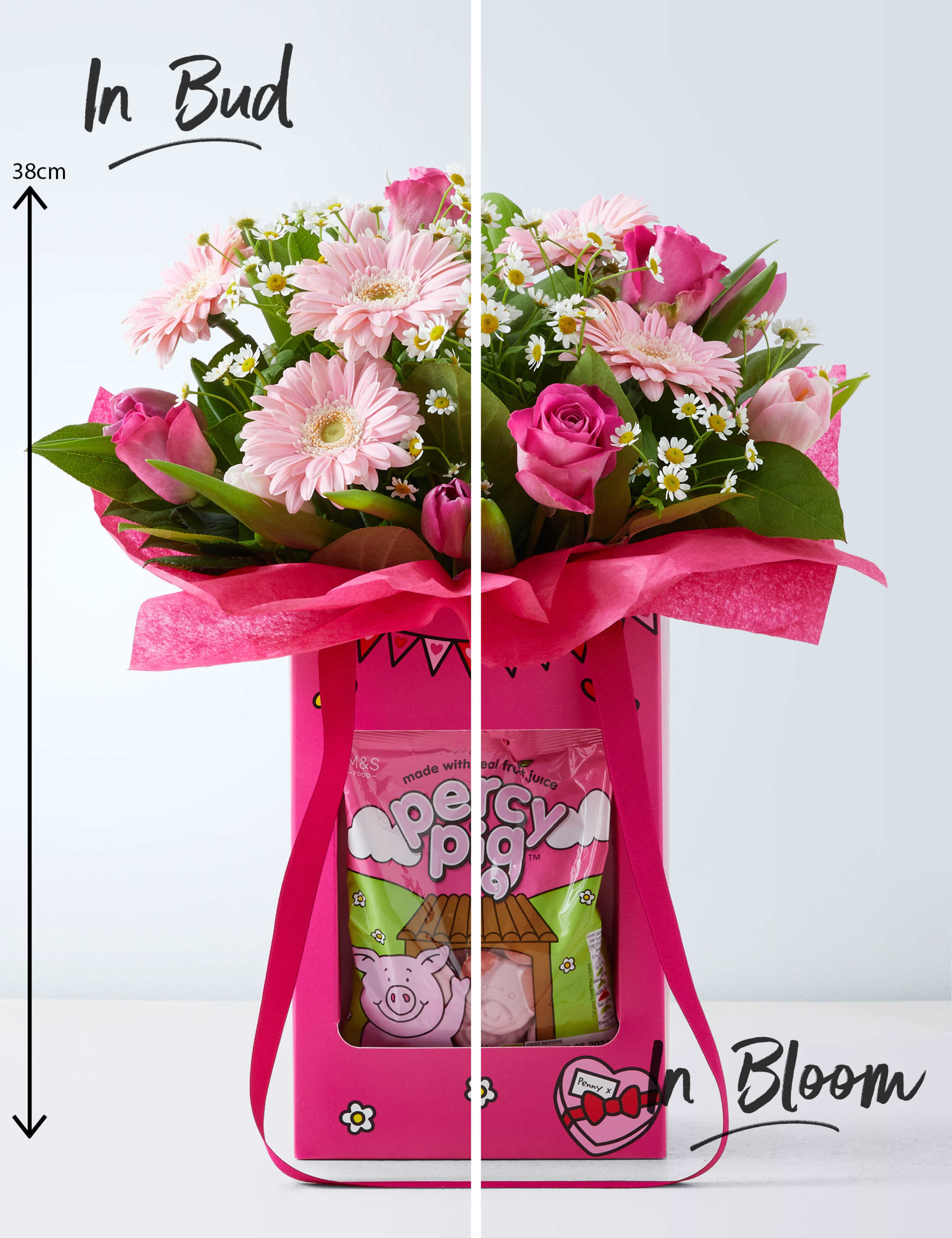Valentine's Percy Pig Gift Bag 3 of 4