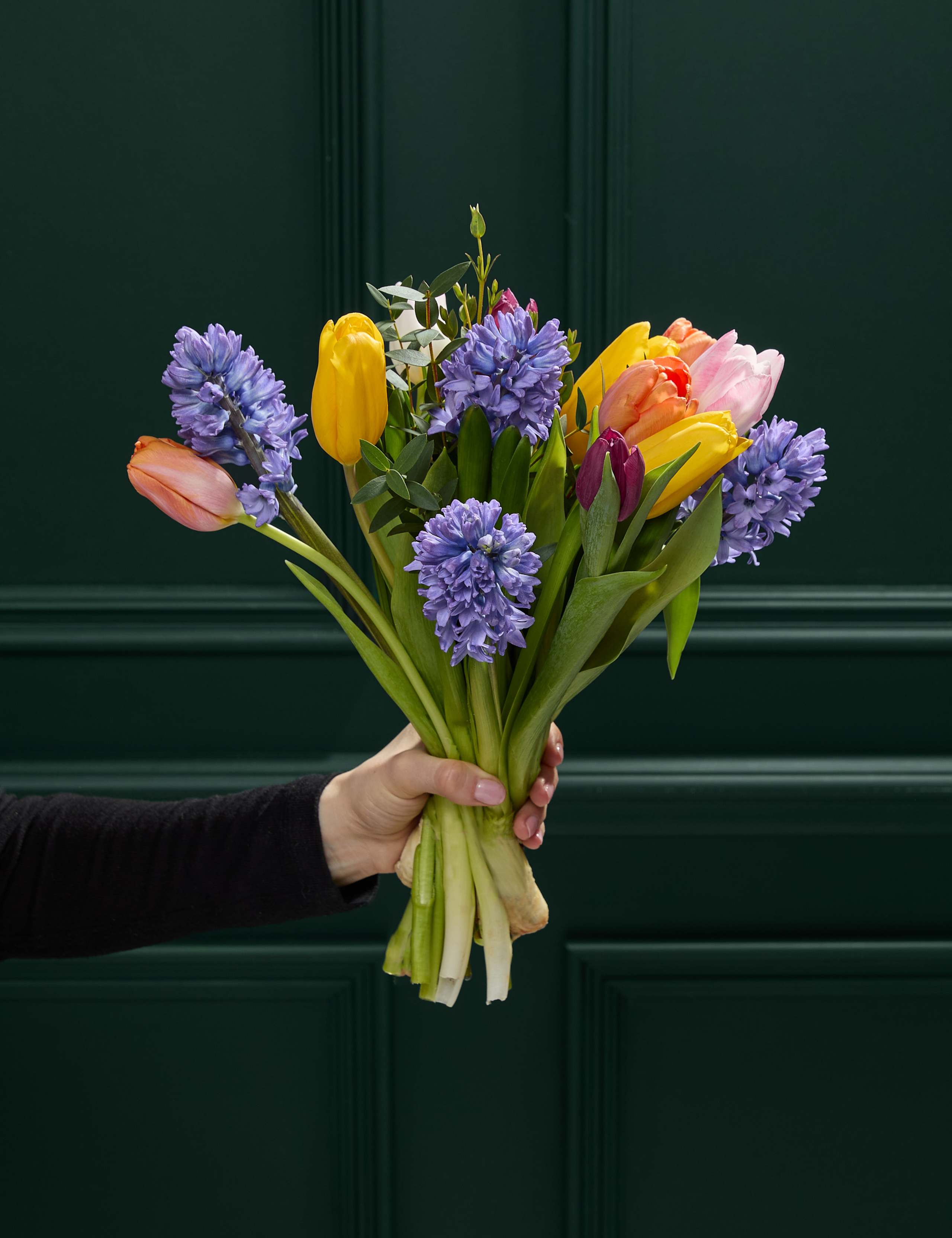 Mother's Day Hyacinth & Tulip Bouquet 1 of 7