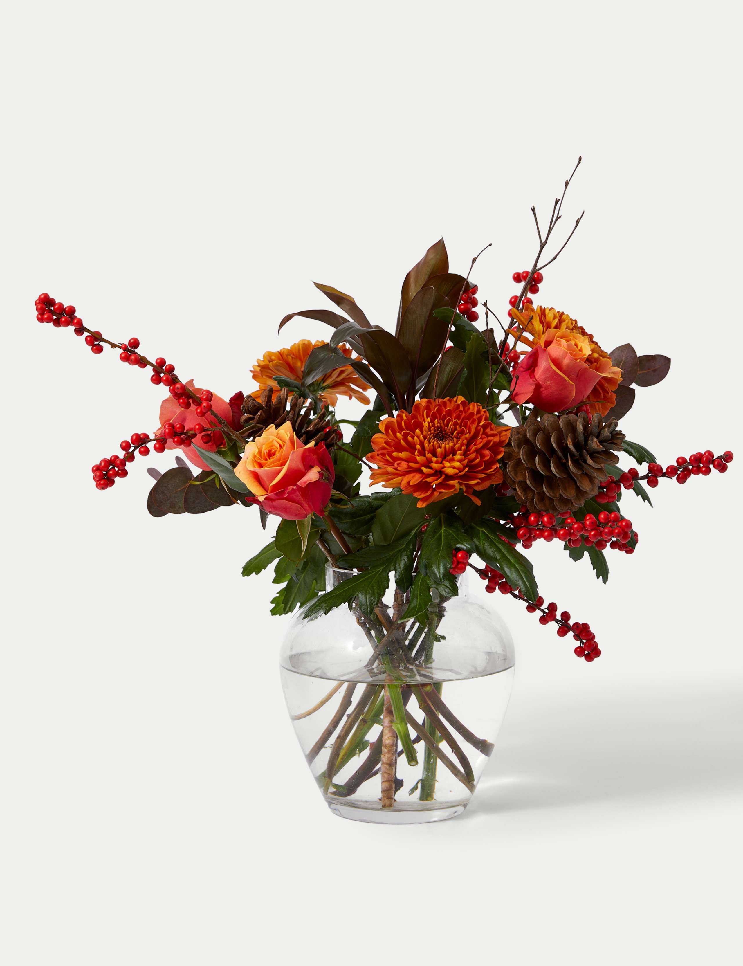Bronze Chrysanthemum Bouquet 3 of 5