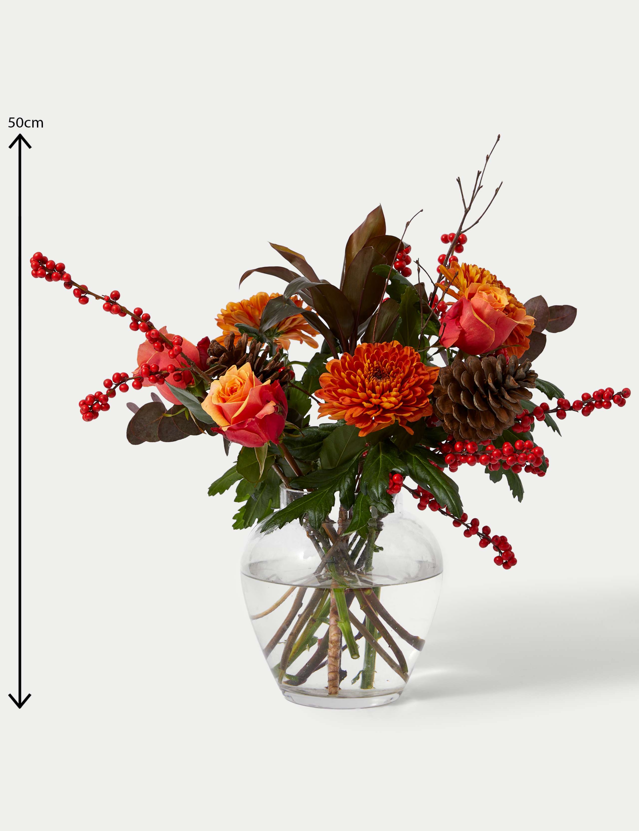 Bronze Chrysanthemum Bouquet 5 of 5