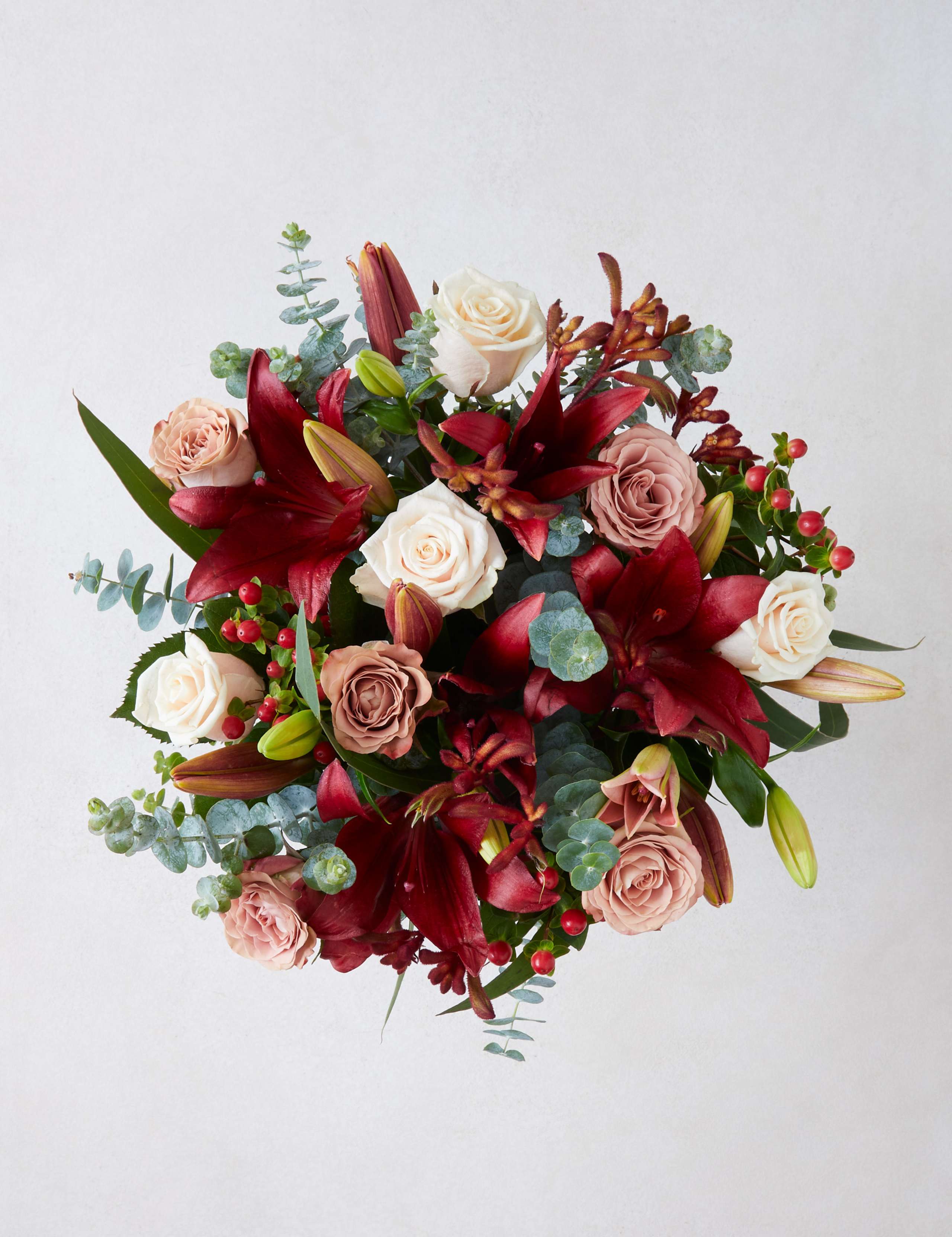 Autumn Rose & Lily Bouquet 2 of 4