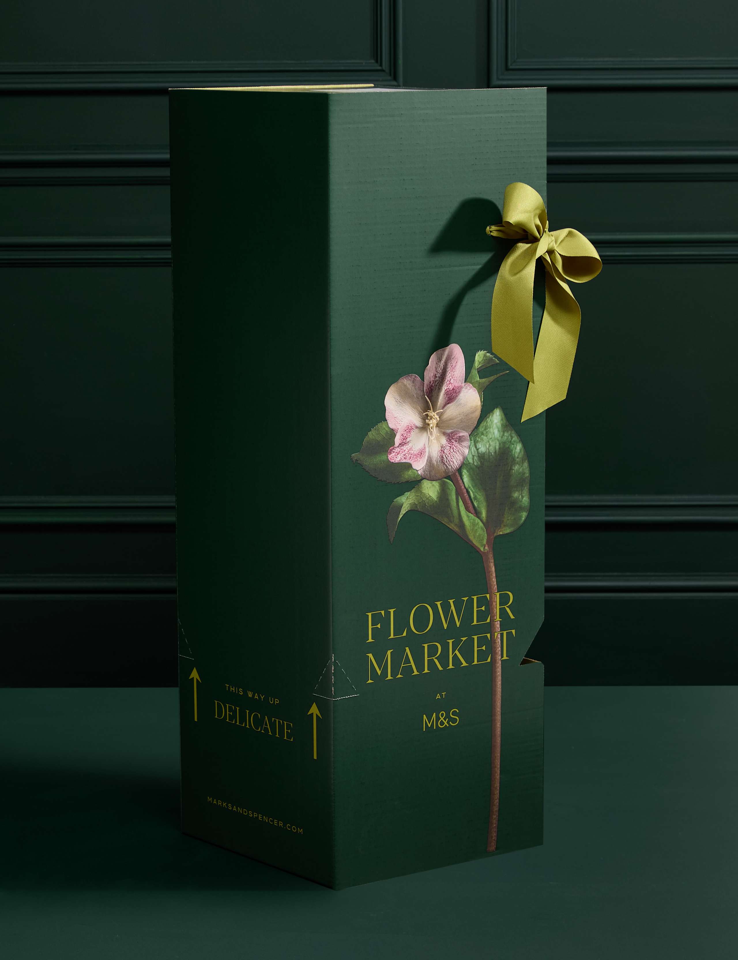 Luxury Rose in Ceramic Pot with Vintage Champagne & Truffles 4 of 5