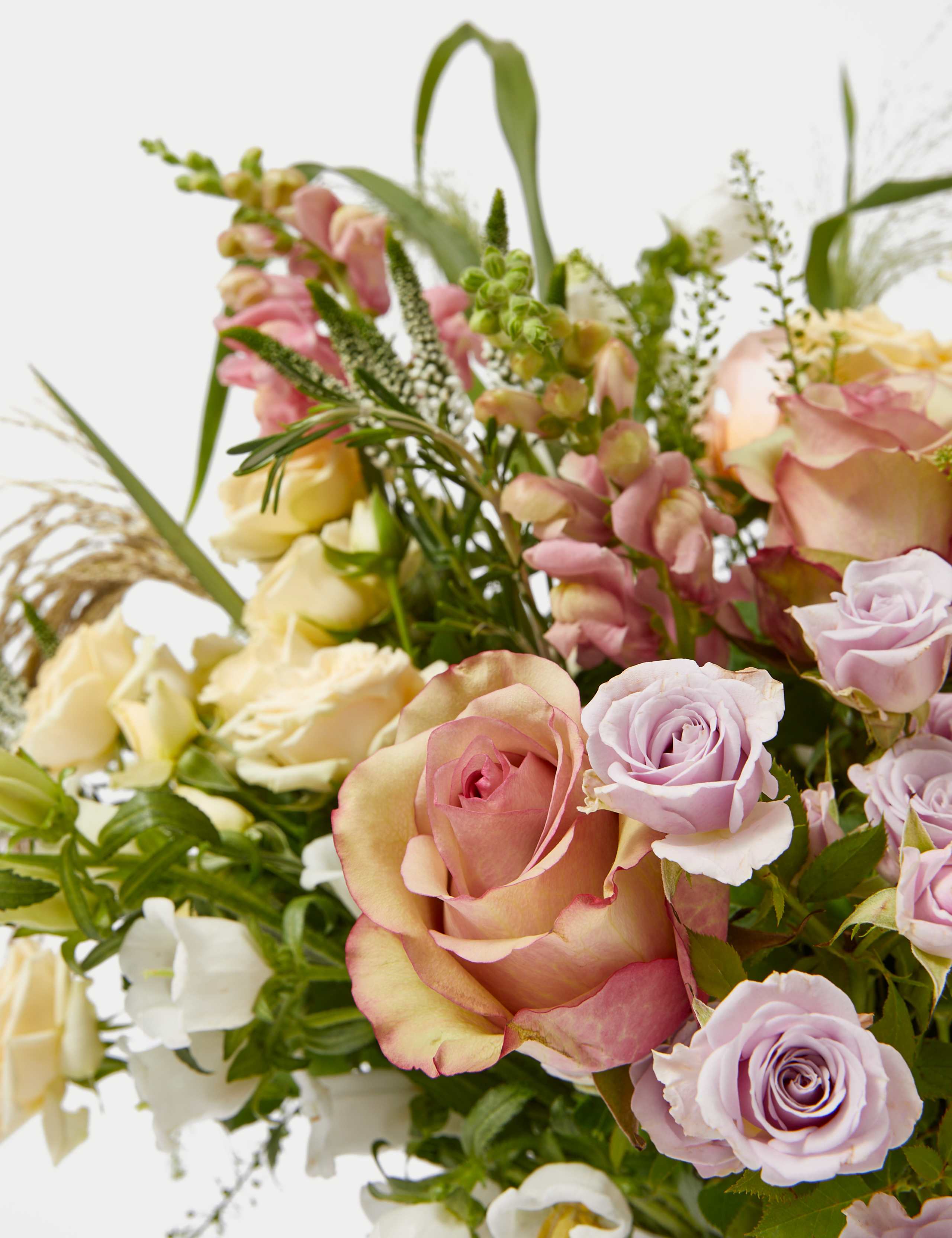 Rose, Spray Rose & Campanula Bouquet 4 of 6
