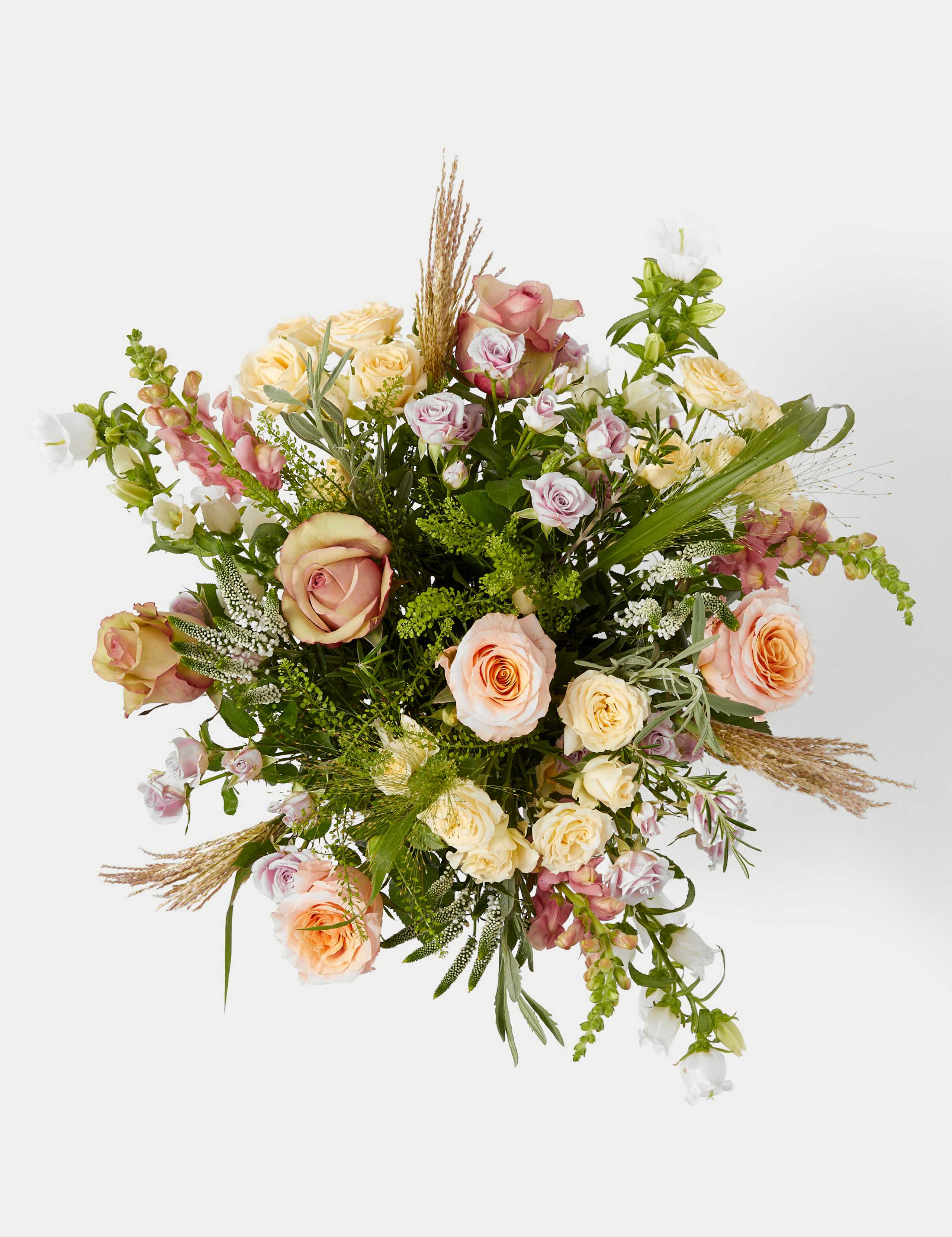 Rose, Spray Rose & Campanula Bouquet 2 of 6