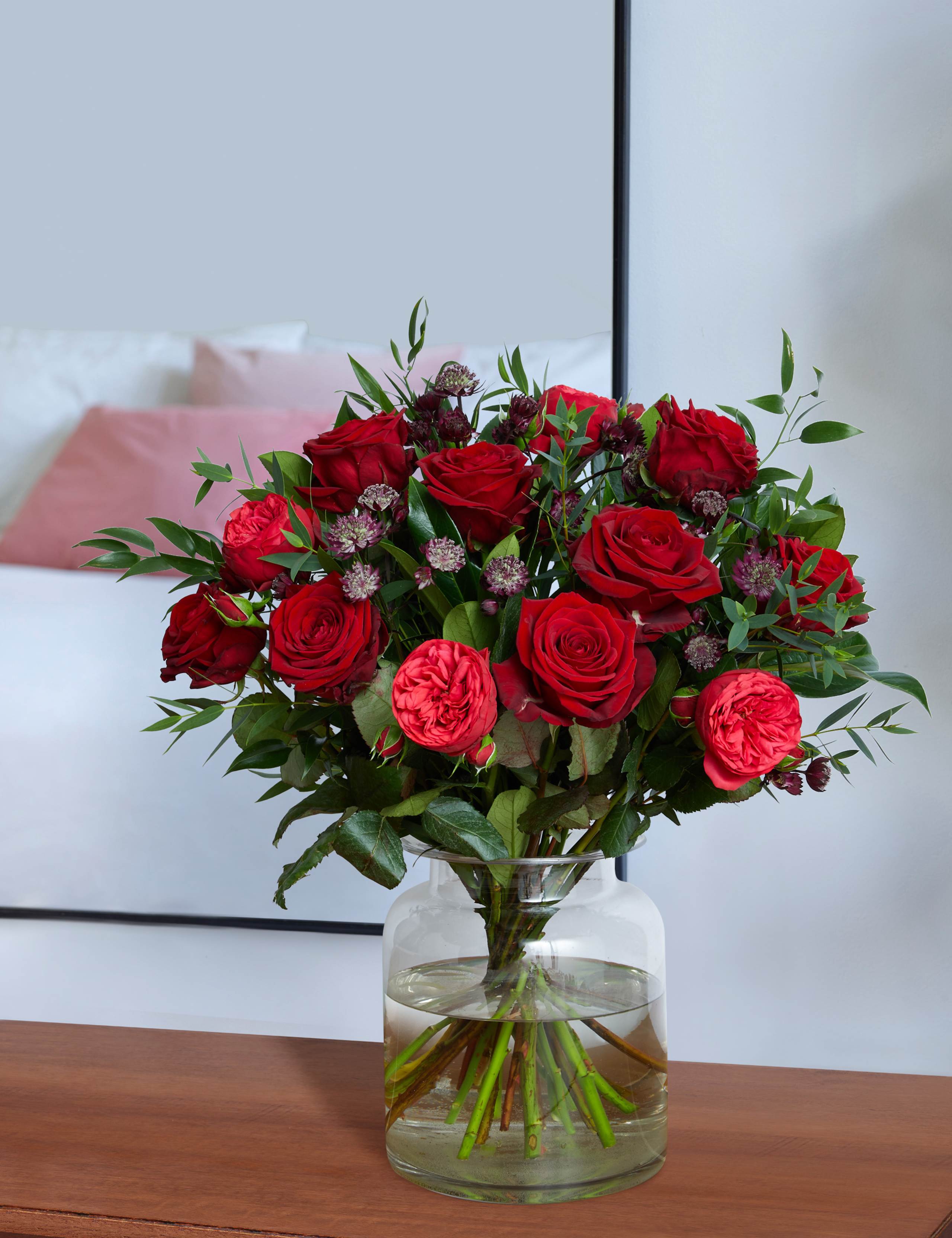 Valentine's Shades of Red Bouquet 1 of 4