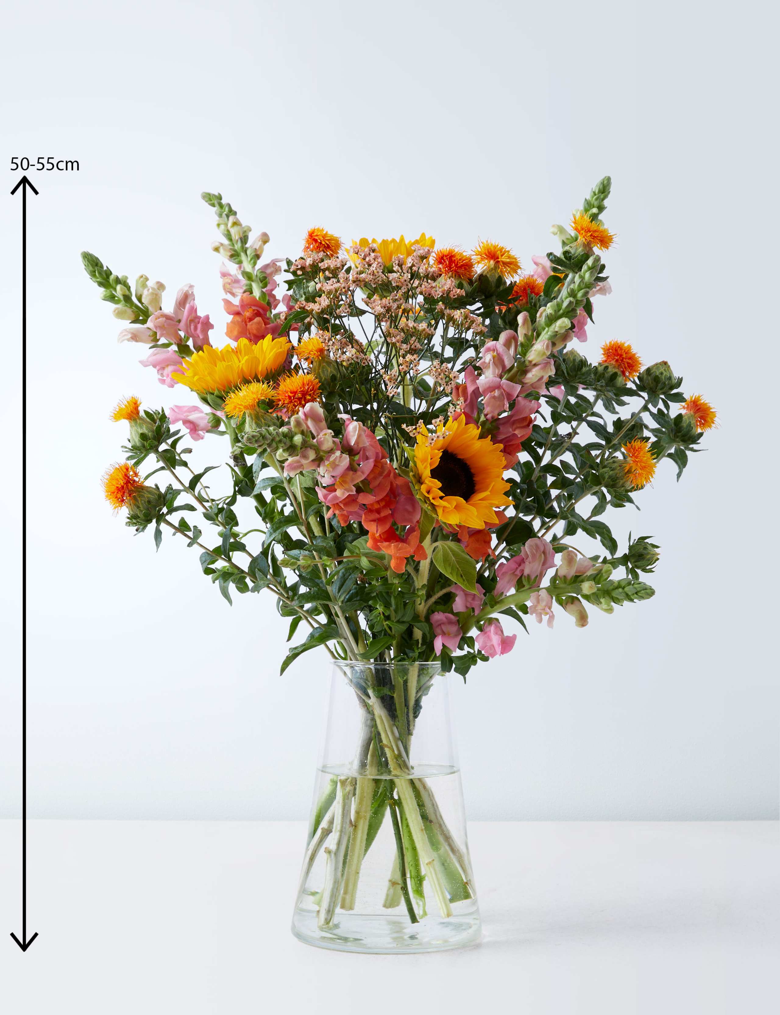 Seasonal Sunflower & Antirrhinum Bouquet 3 of 4