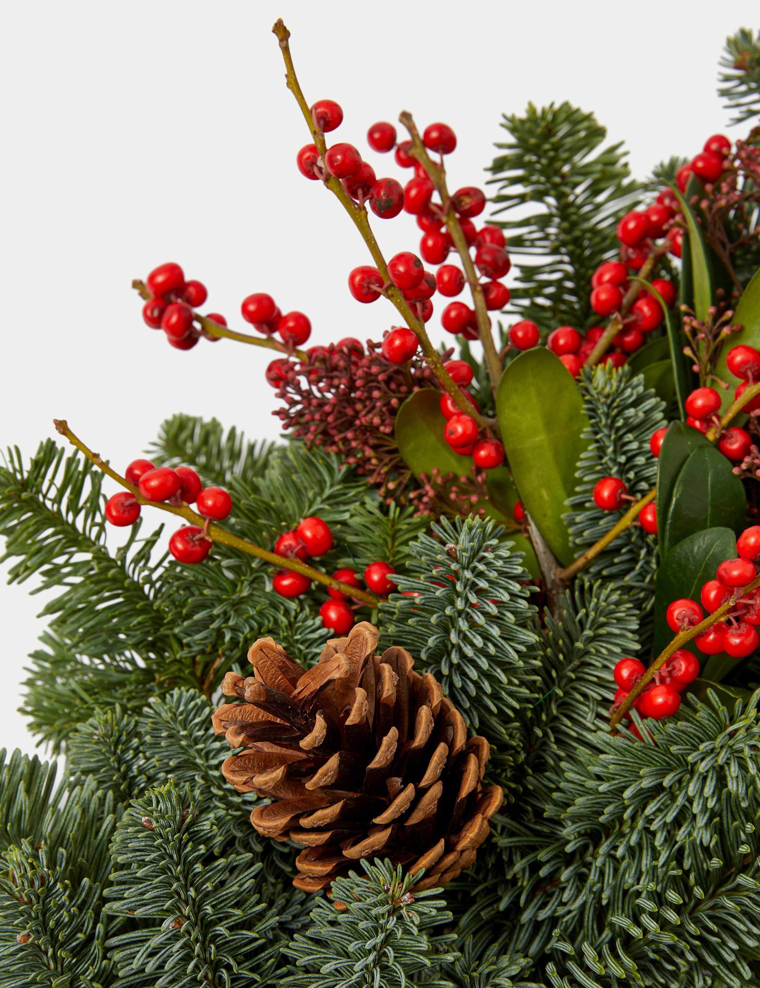 Large Festive Red Wreath 3 of 3