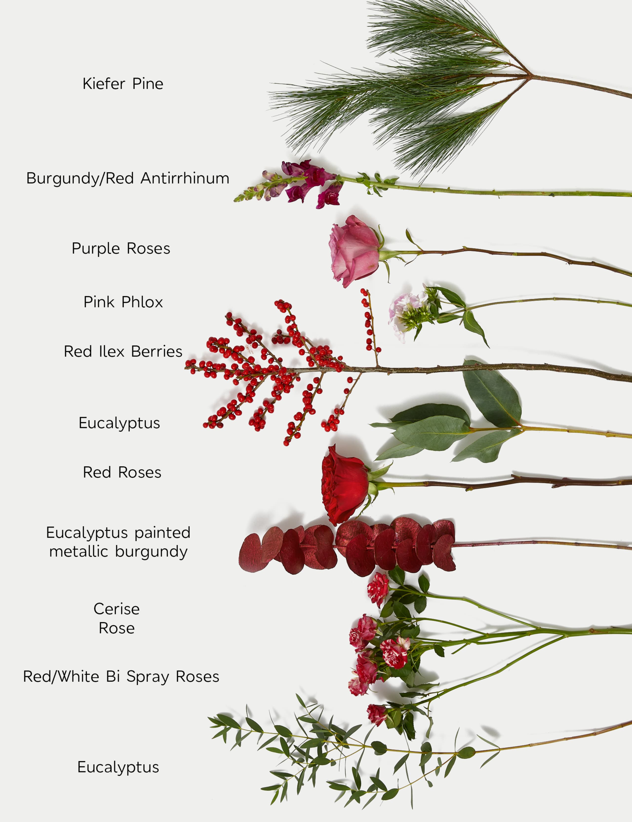 Luxury Red Rose & Antirrhinum Christmas Bouquet 5 of 6