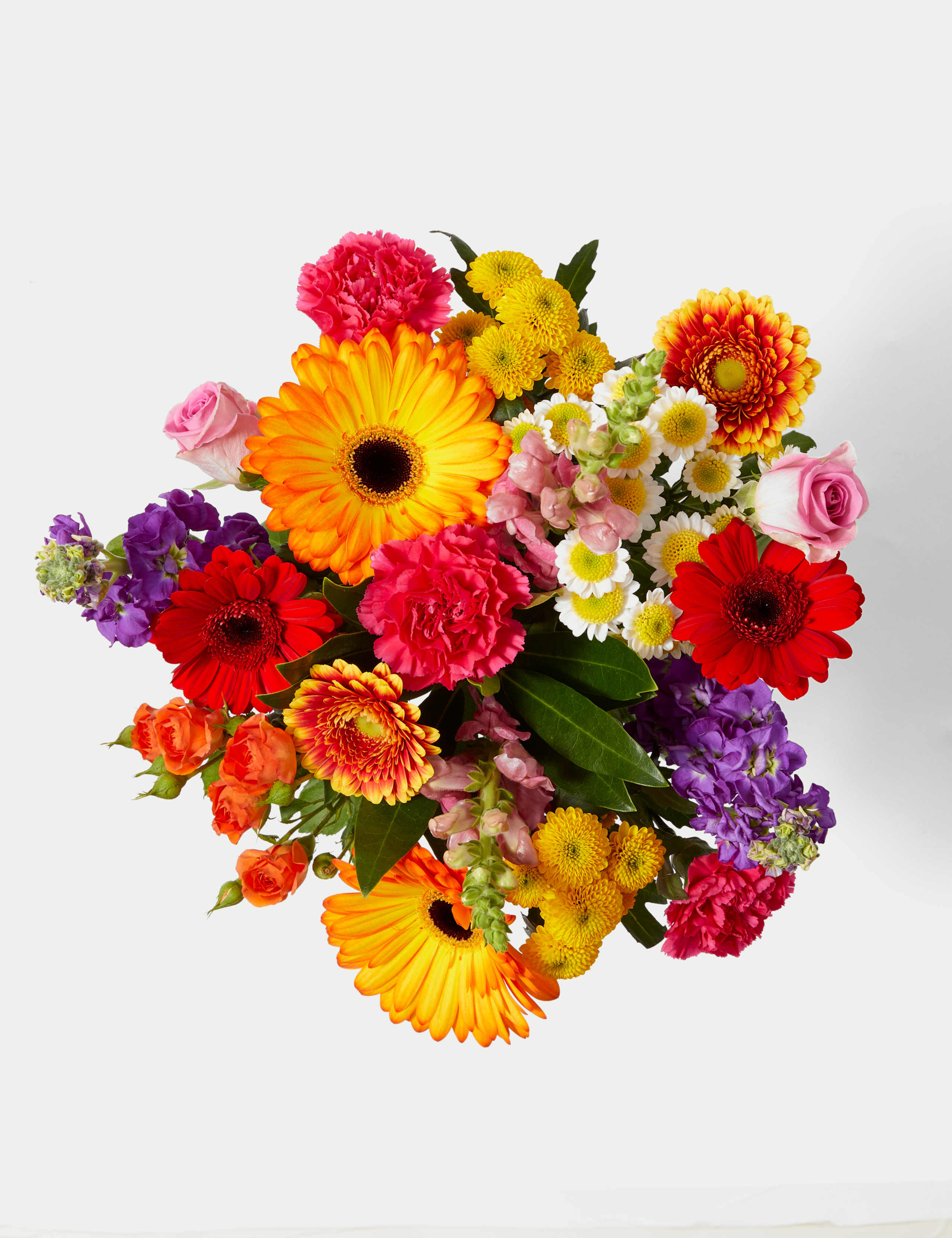 Gerbera, Carnation & Rose Bright Bouquet 2 of 5
