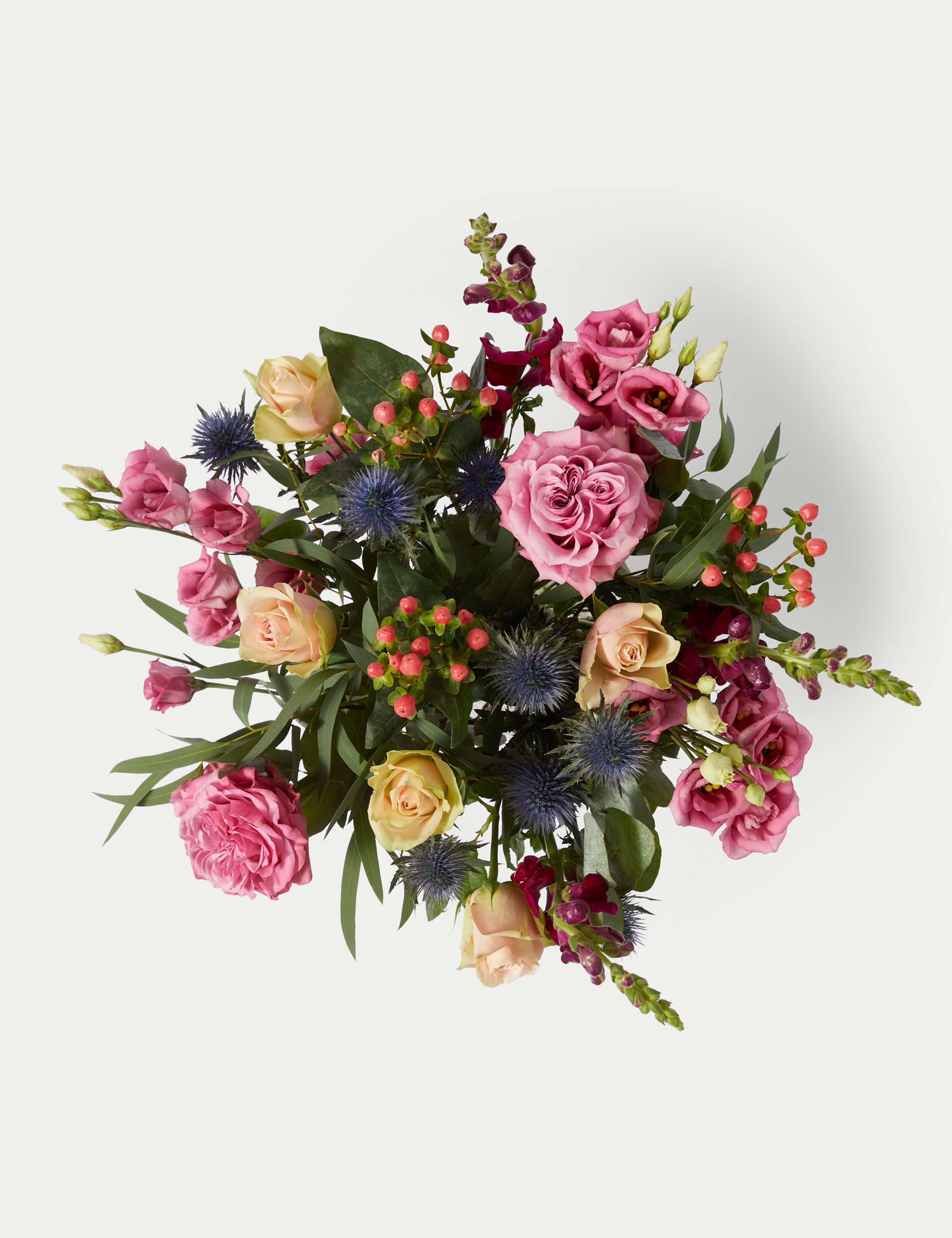 Rose & Spray Stock Bouquet with Vases 2 of 6