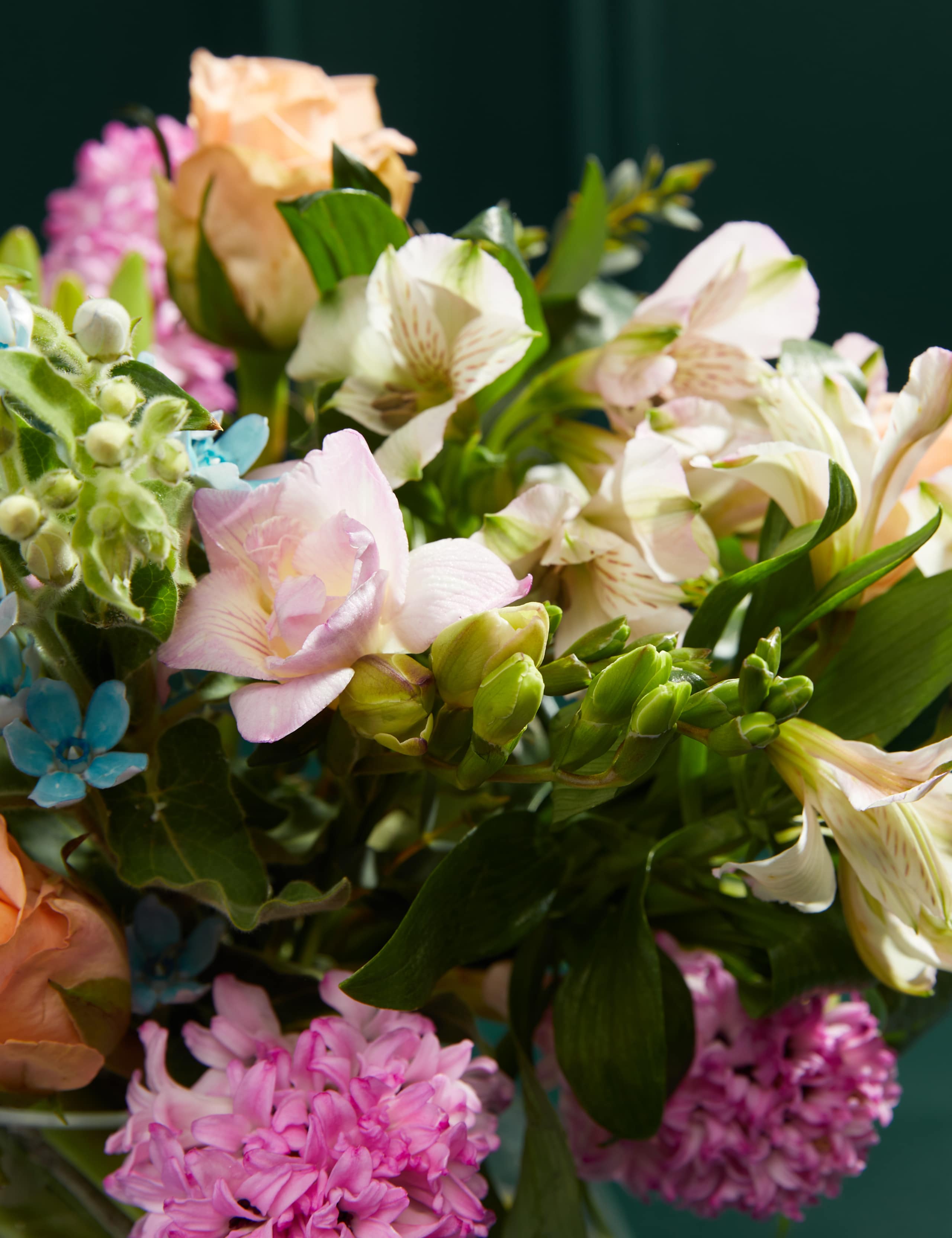 Sweetly Scented Freesia & Hyacinth Bouquet 3 of 7
