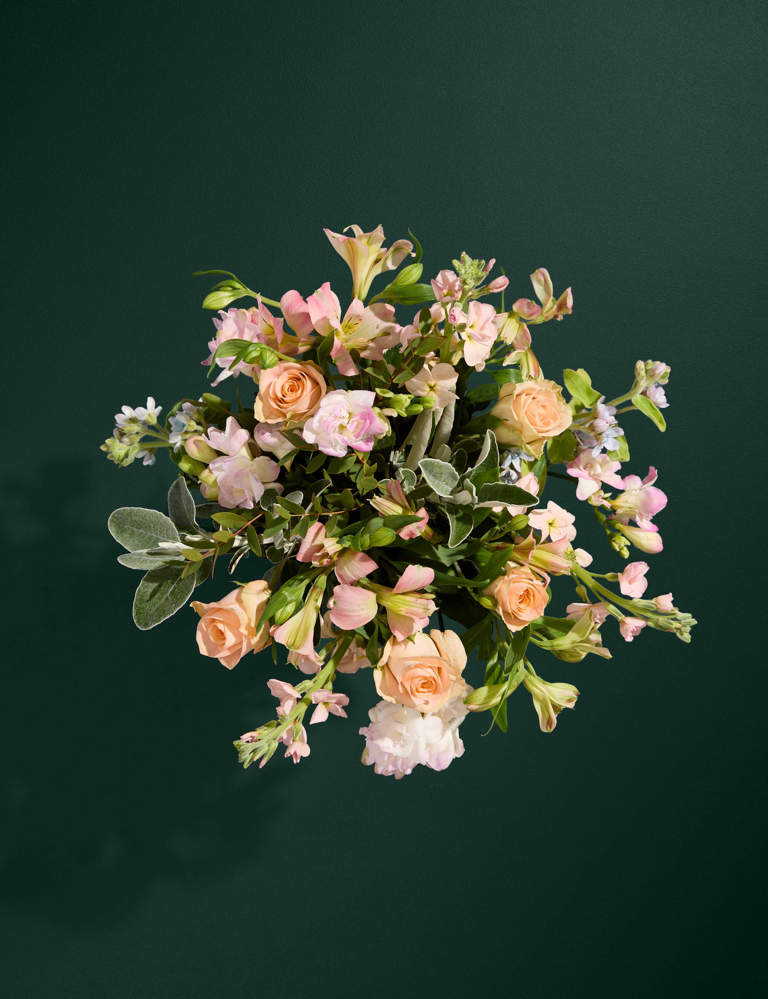 Sweetly Scented Freesia, Tweedia & Hyacinth Bouquet 2 of 7